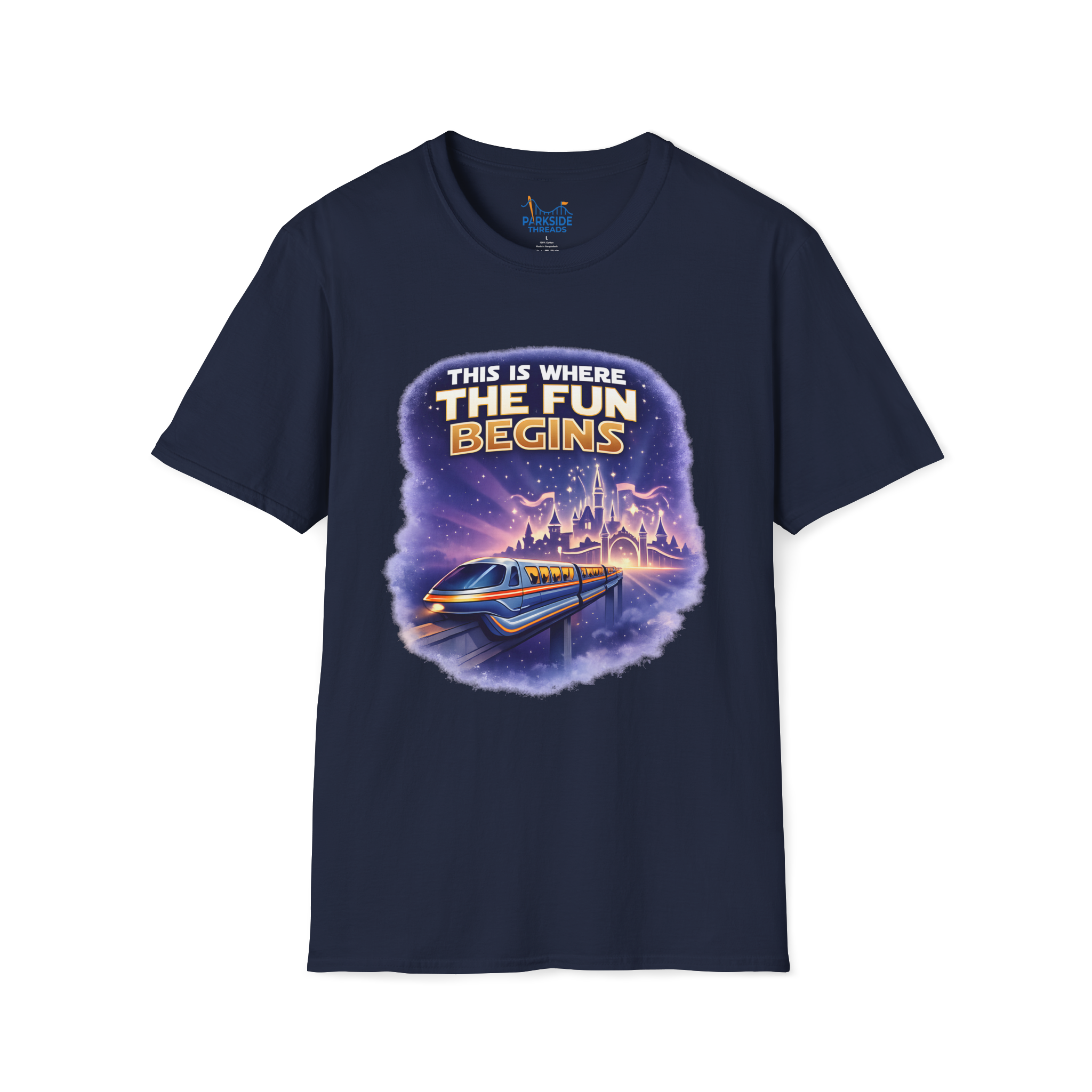 This Is Where the Fun Begins Star Wars Theme Park Shirt