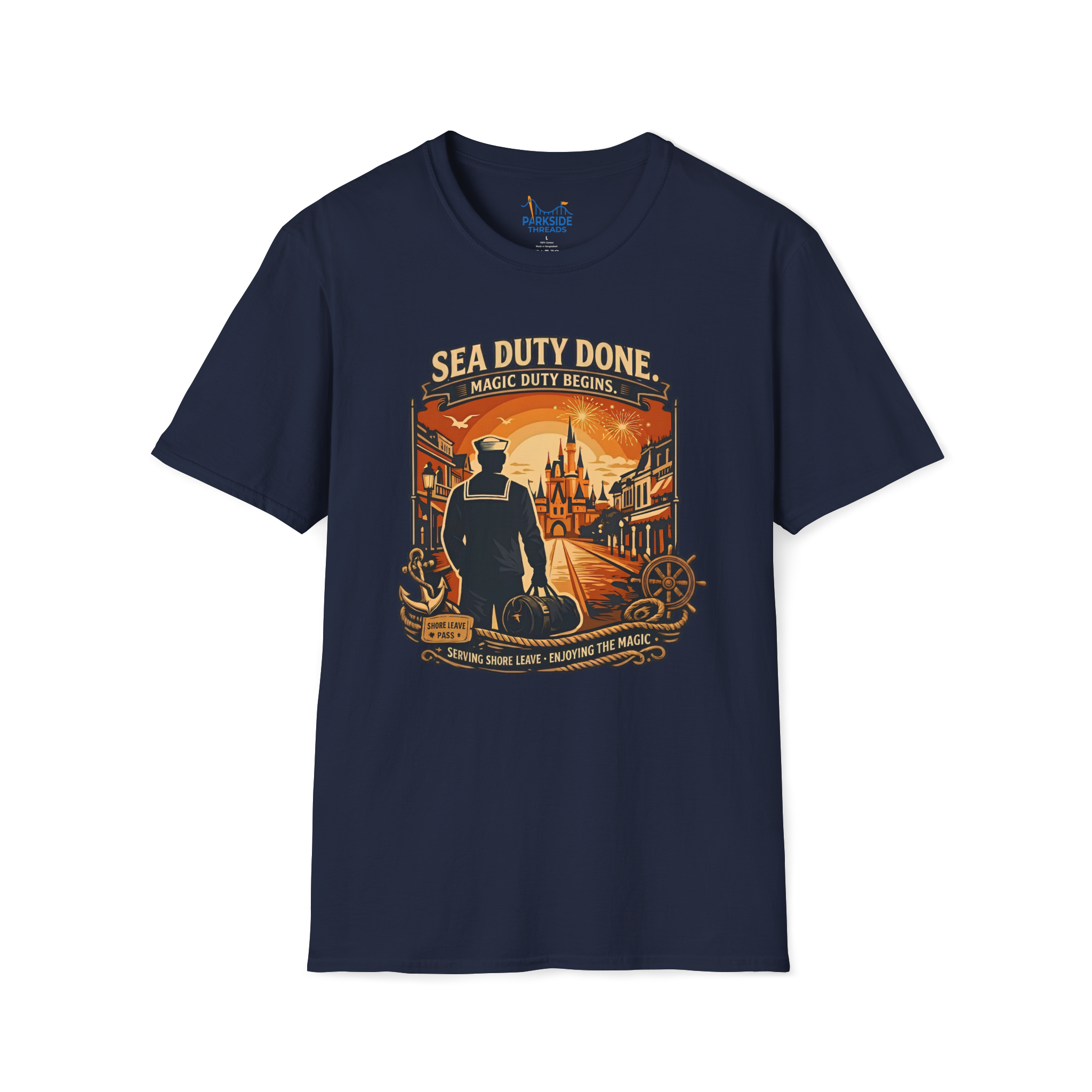 Sea Duty Done Navy Theme Park Shirt