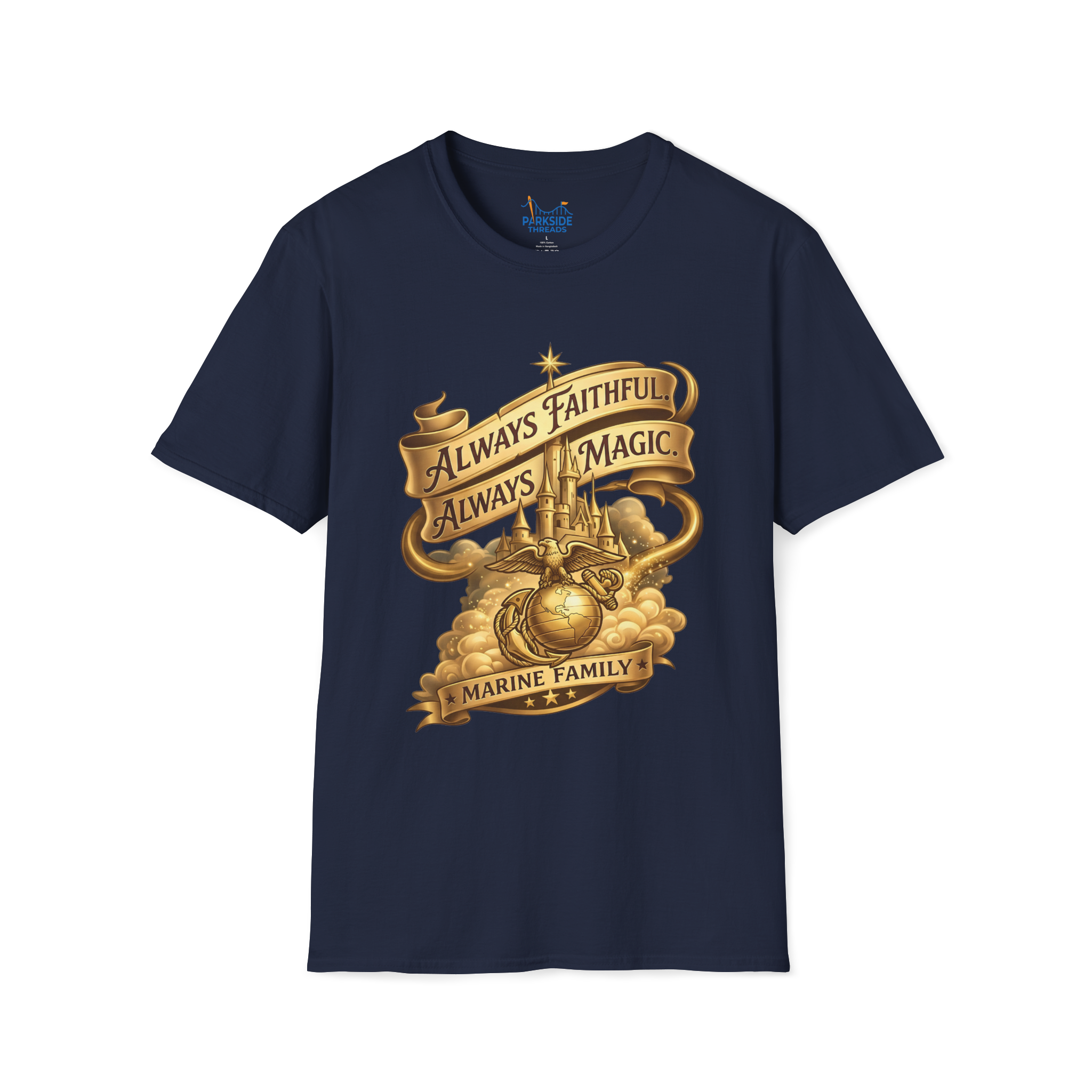 Always Faithful Always Magic Marine Family Shirt