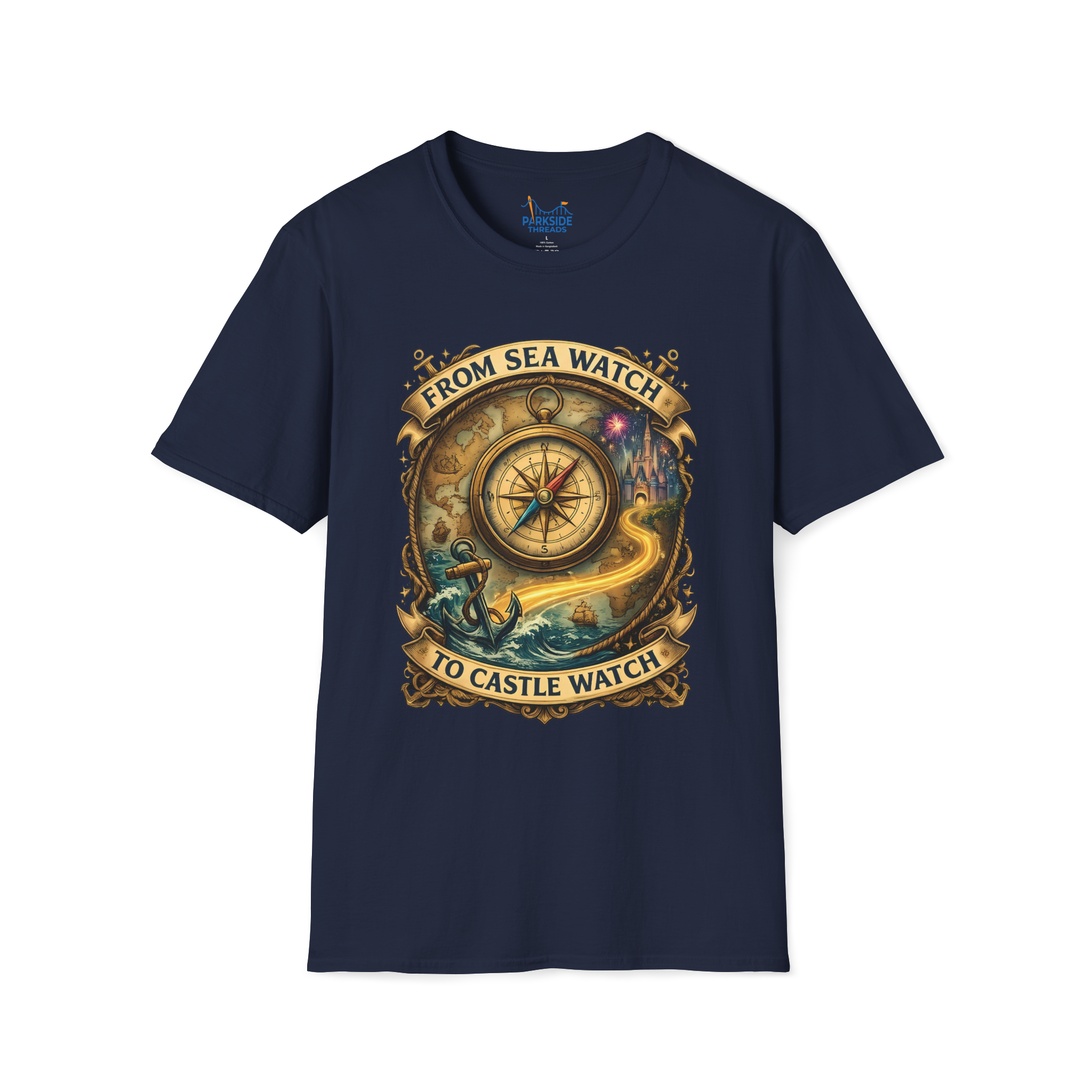 From Sea Watch to Castle Watch Navy Shirt