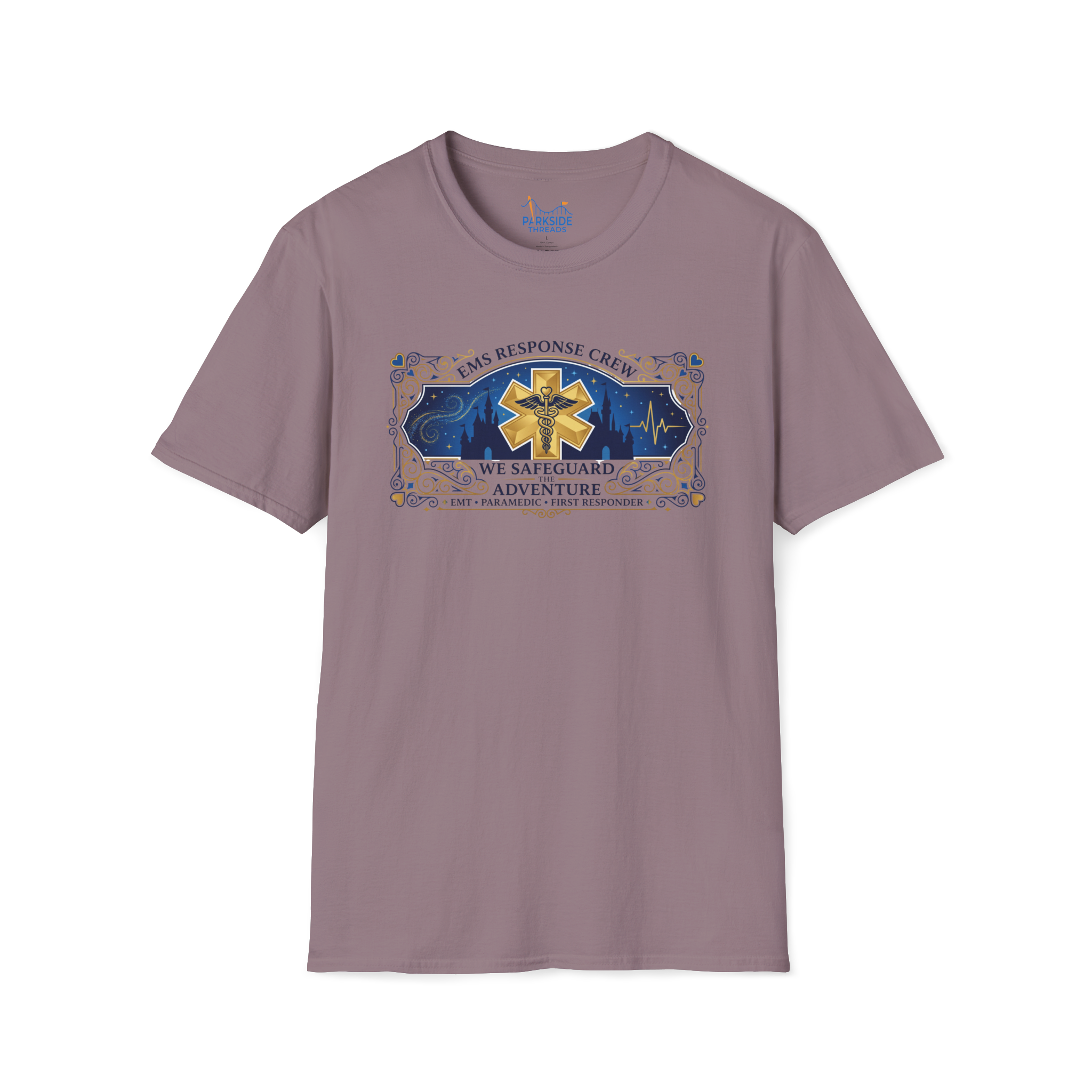 We Safeguard The Adventure EMS First Responder Theme Park T-Shirt
