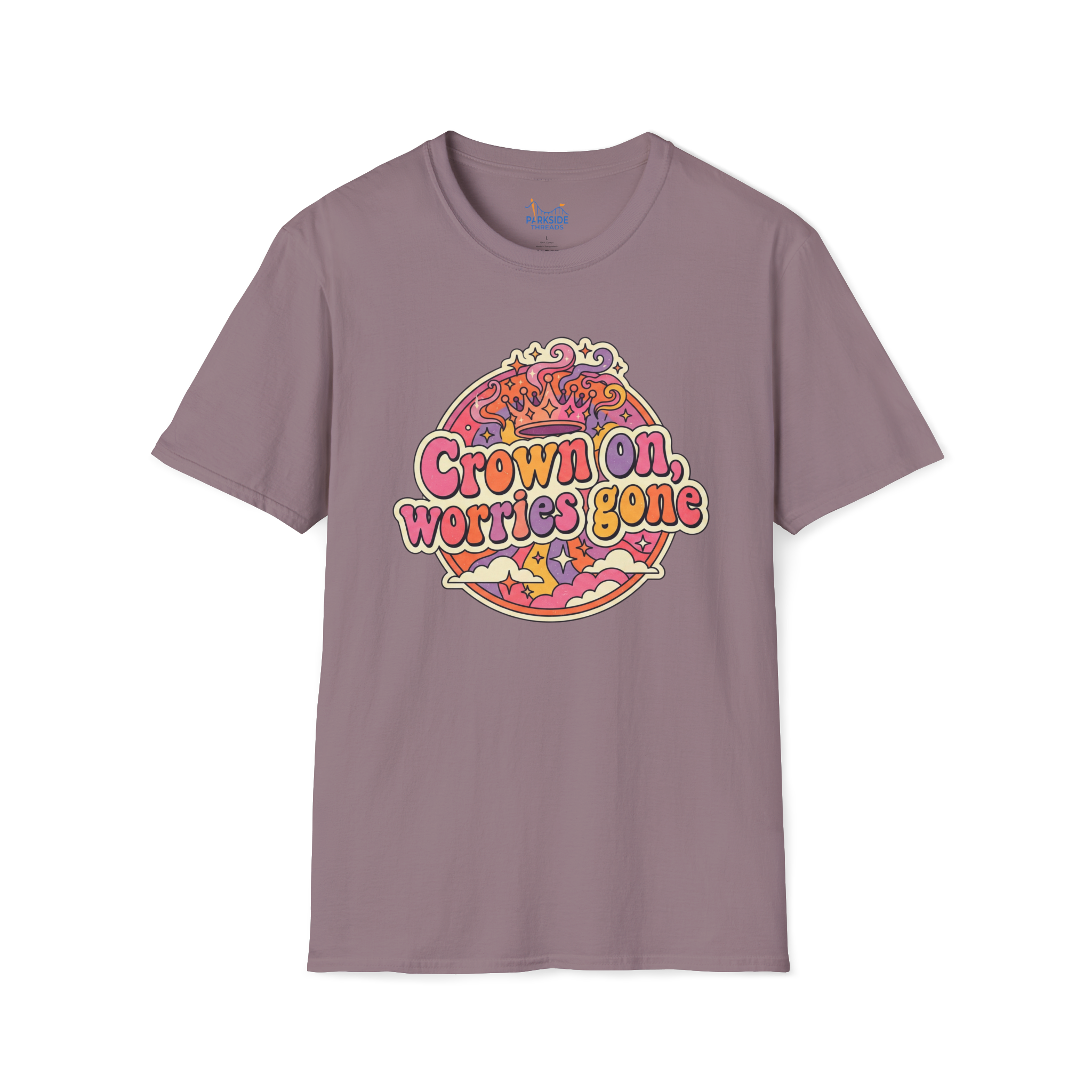 Crown On. Worries Gone. Tee