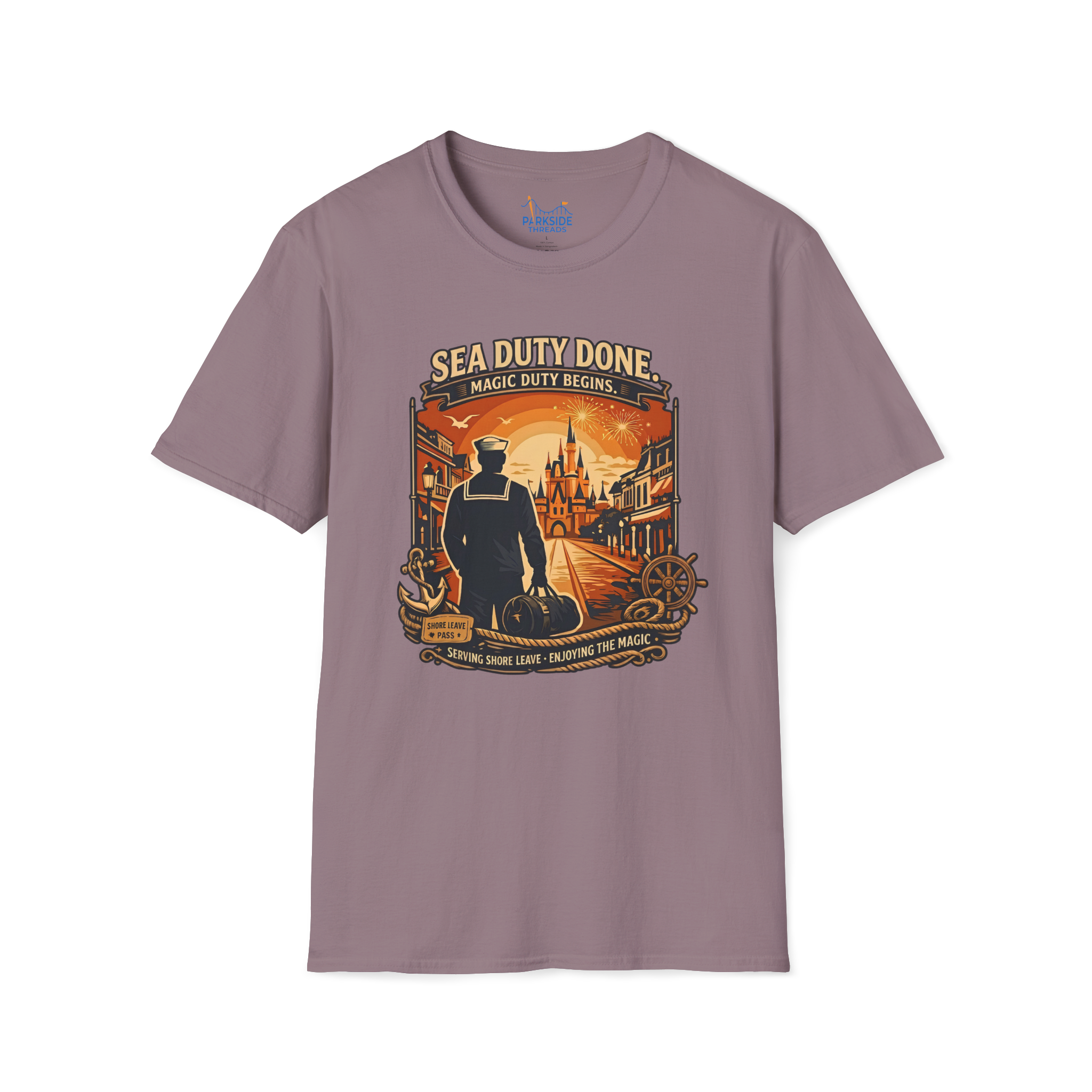 Sea Duty Done Navy Theme Park Shirt