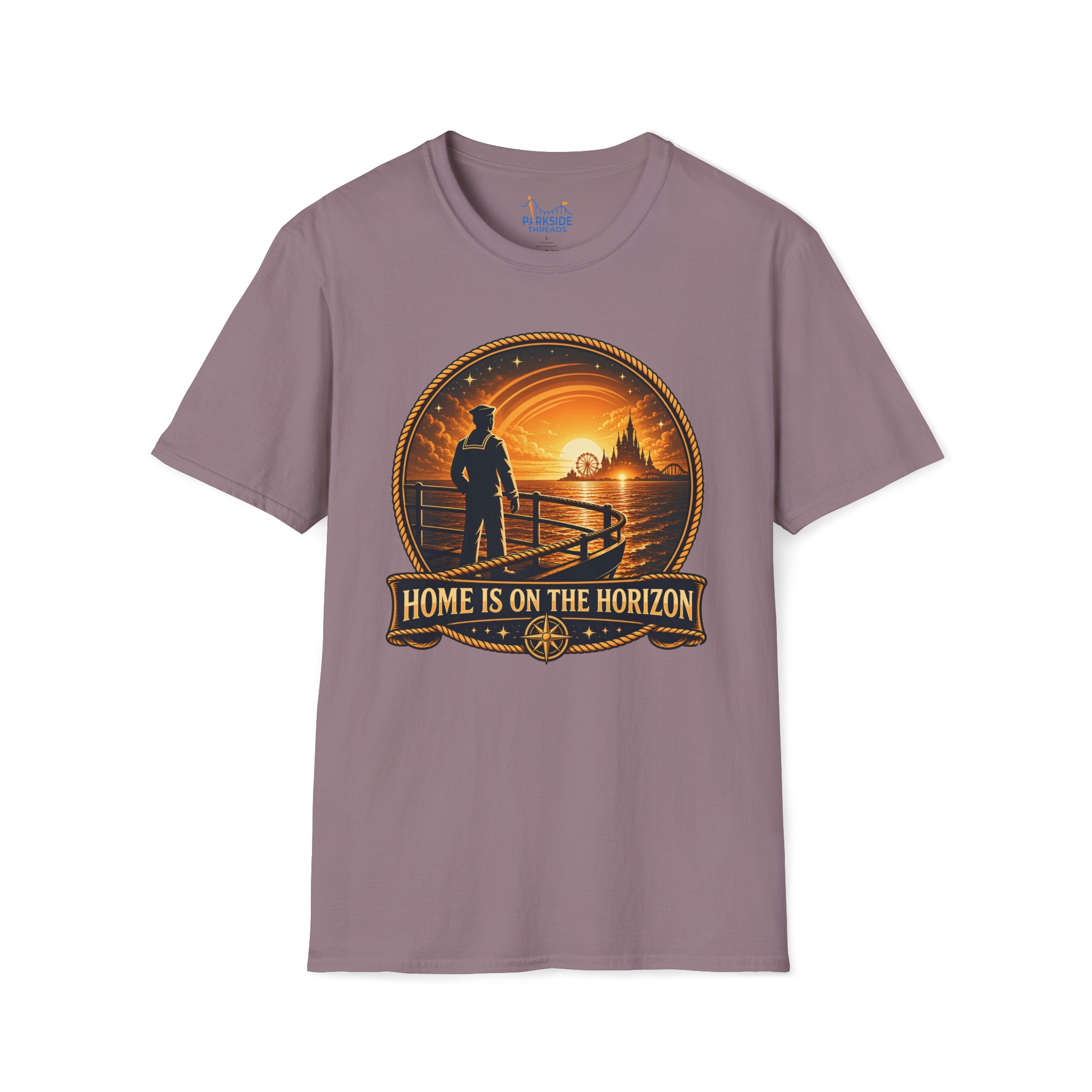Home Is on the Horizon Navy Shirt