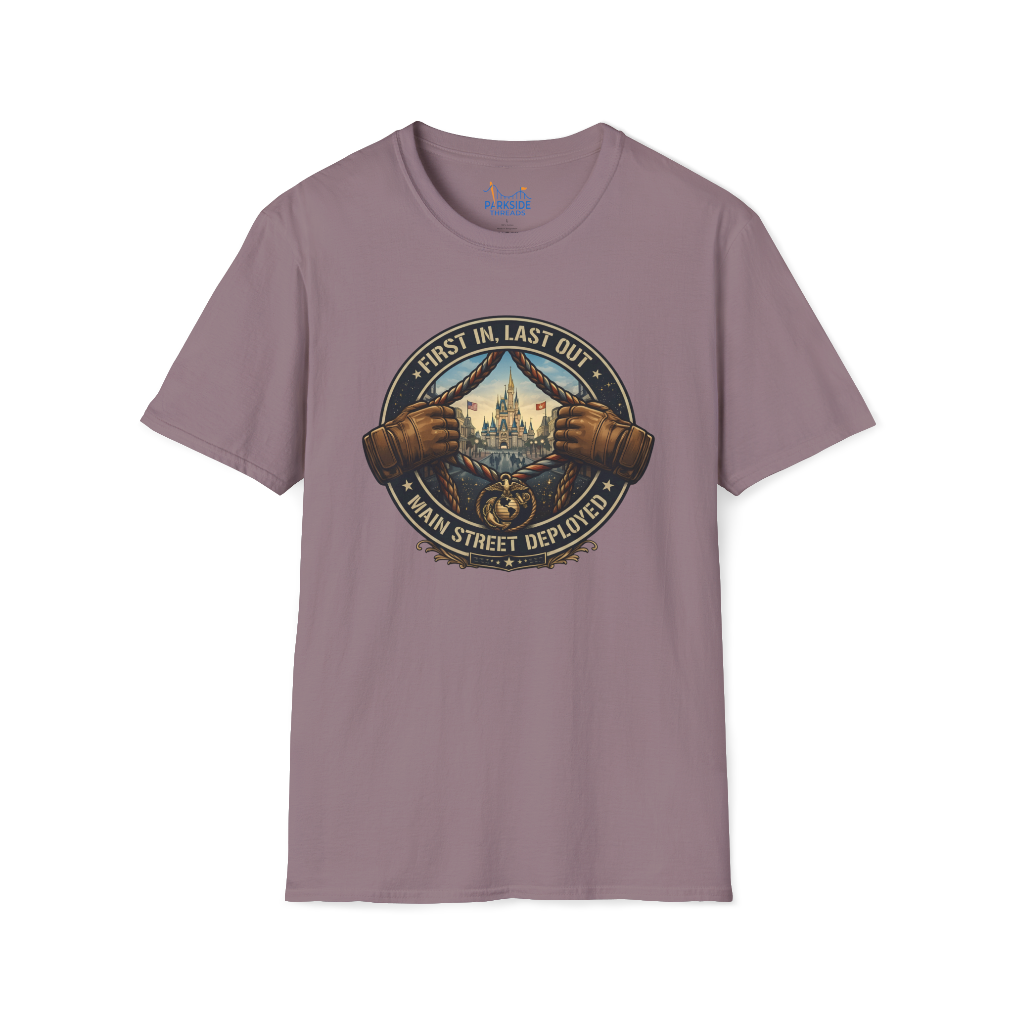 Main Street Deployed Marine Family Shirt