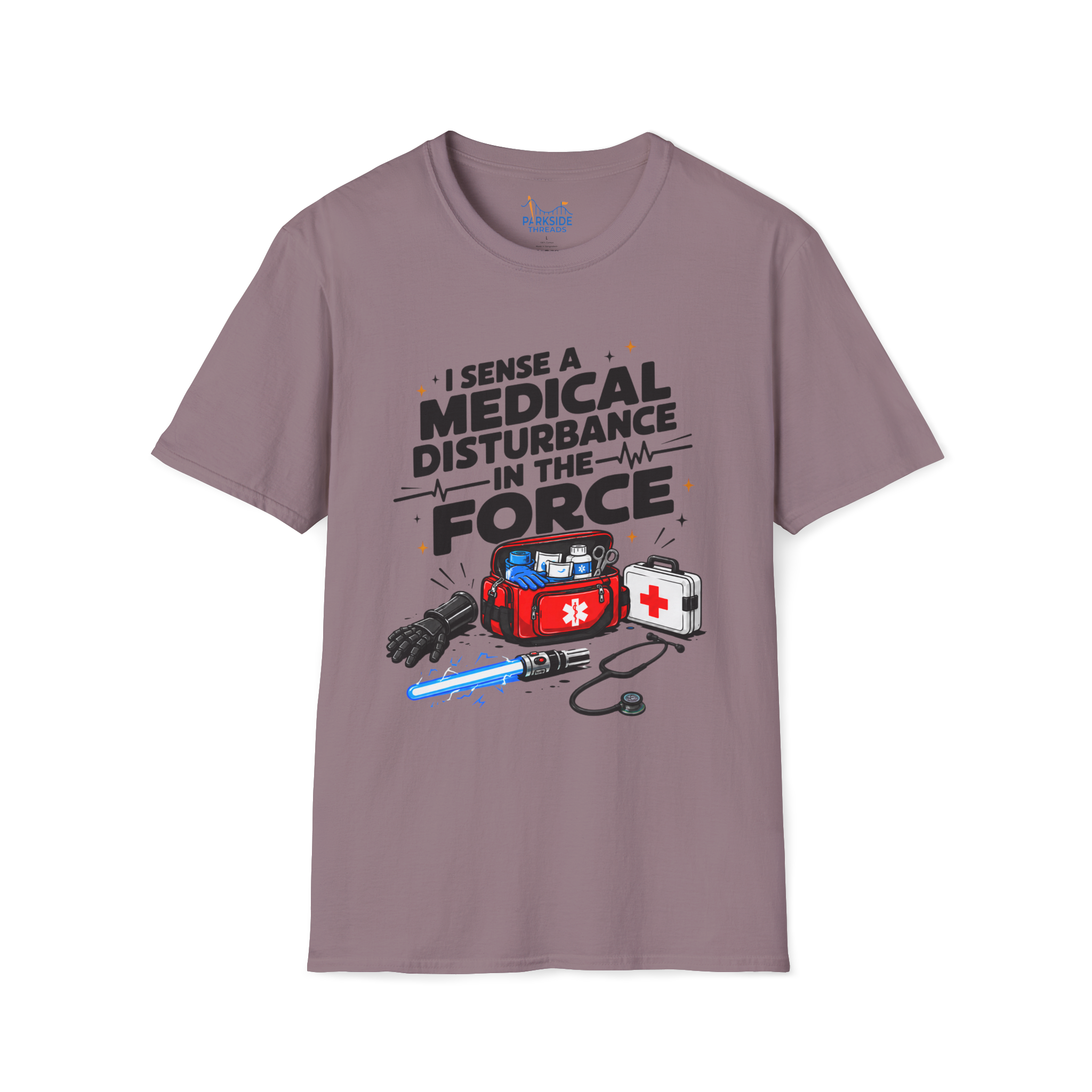 I Sense a Medical Disturbance in the Force EMS Parody T-Shirt