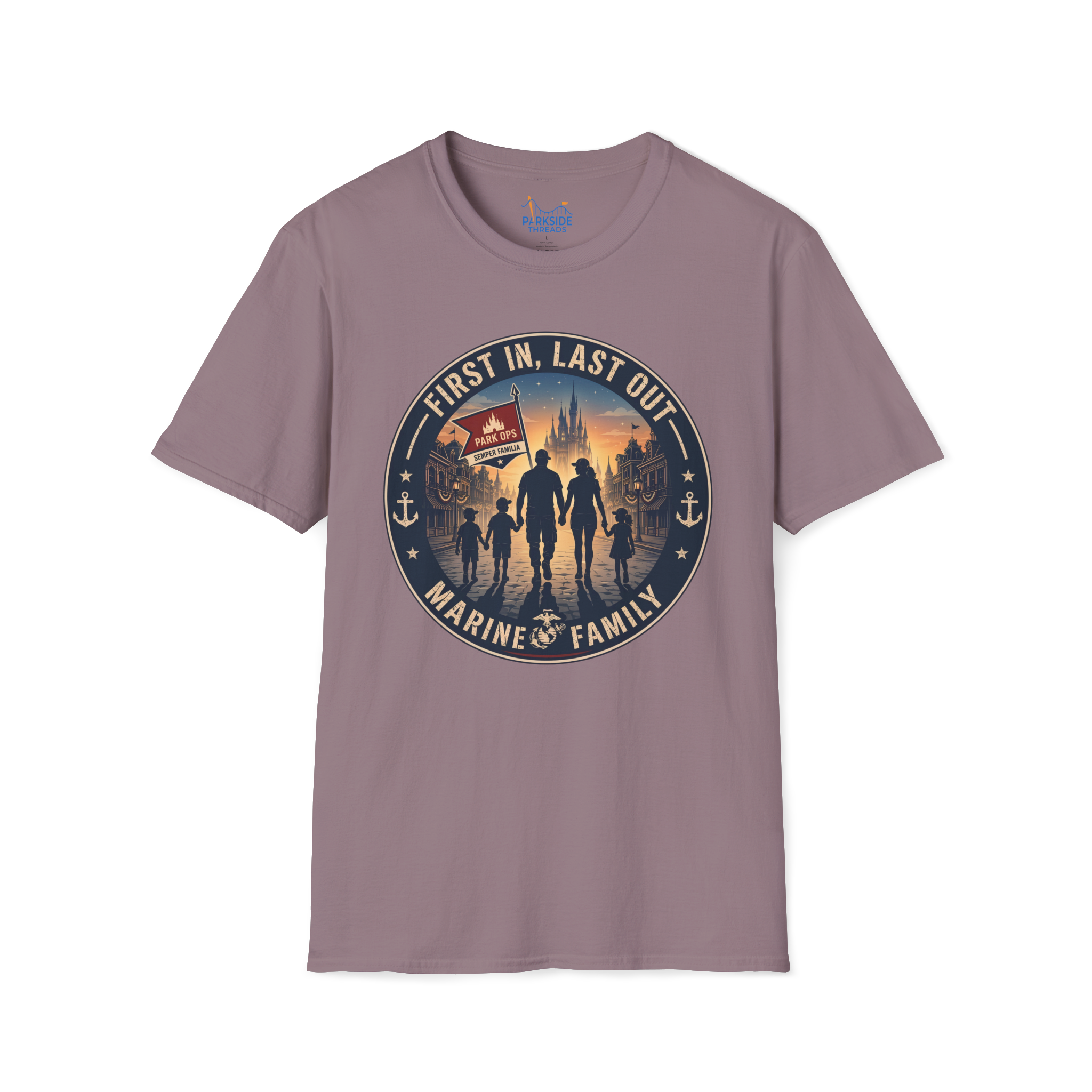 First In Last Out Marine Family Park Shirt