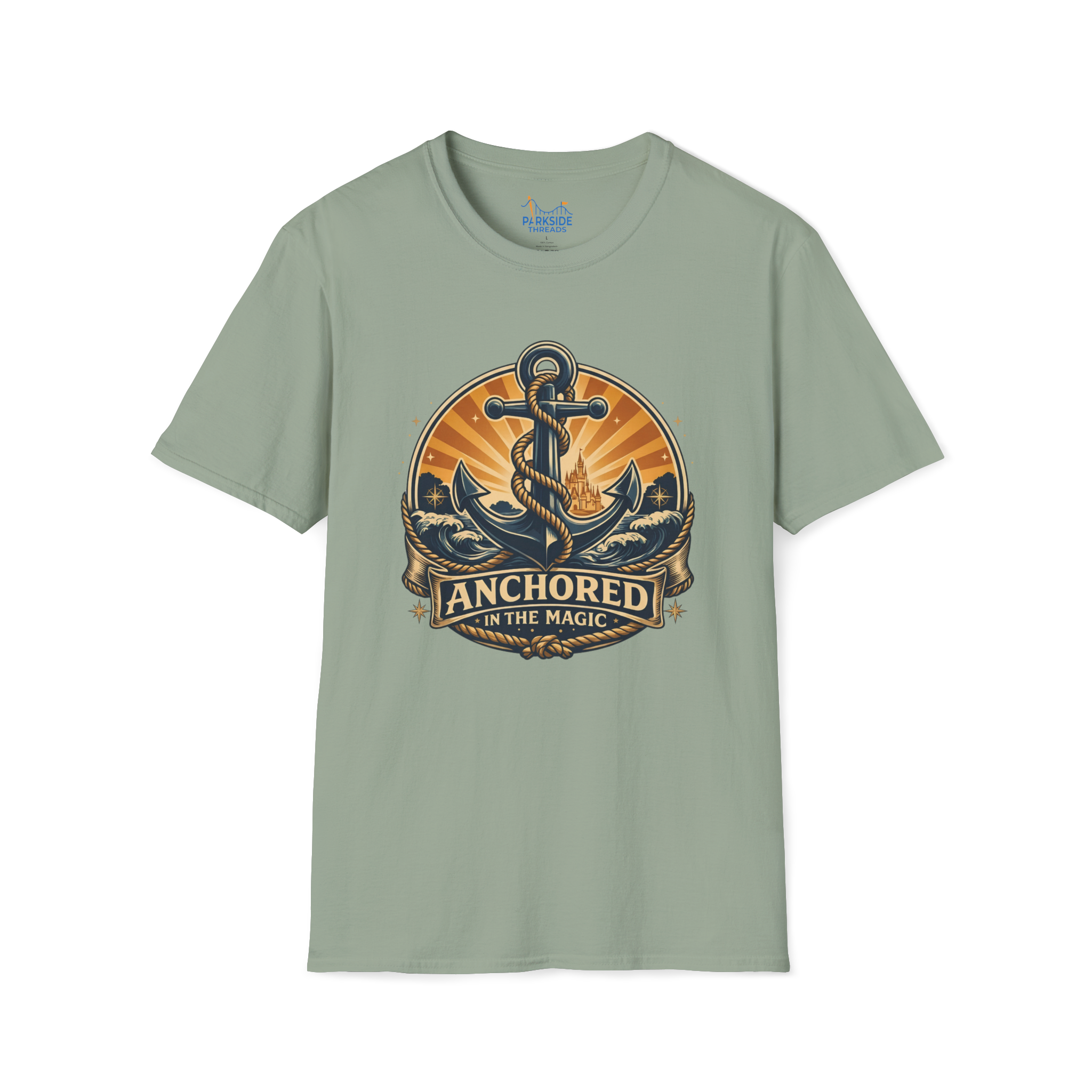 Anchored in the Magic Navy Shirt