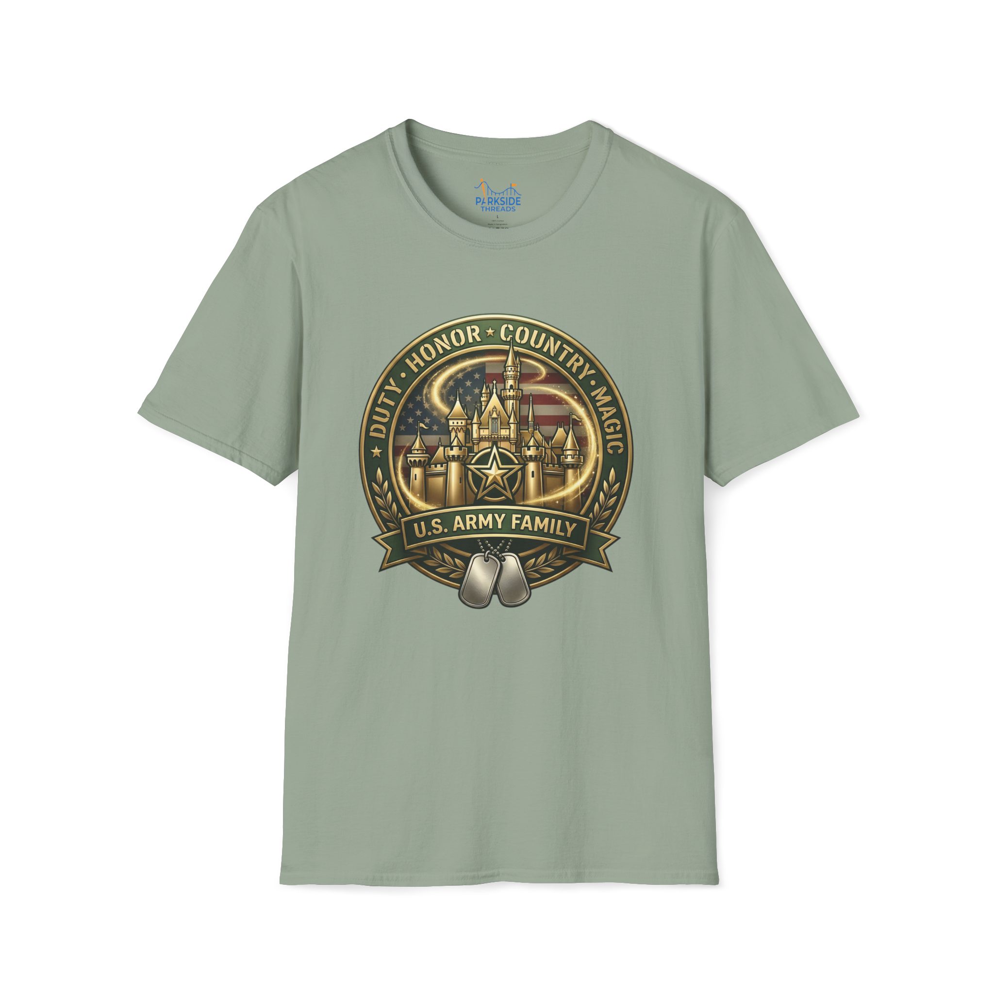 Duty Honor Country Magic Army Family Shirt