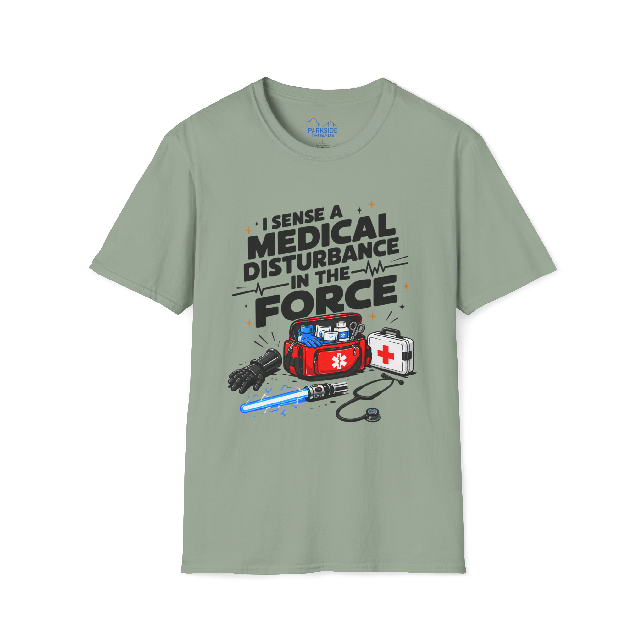 I Sense a Medical Disturbance in the Force EMS Parody T-Shirt