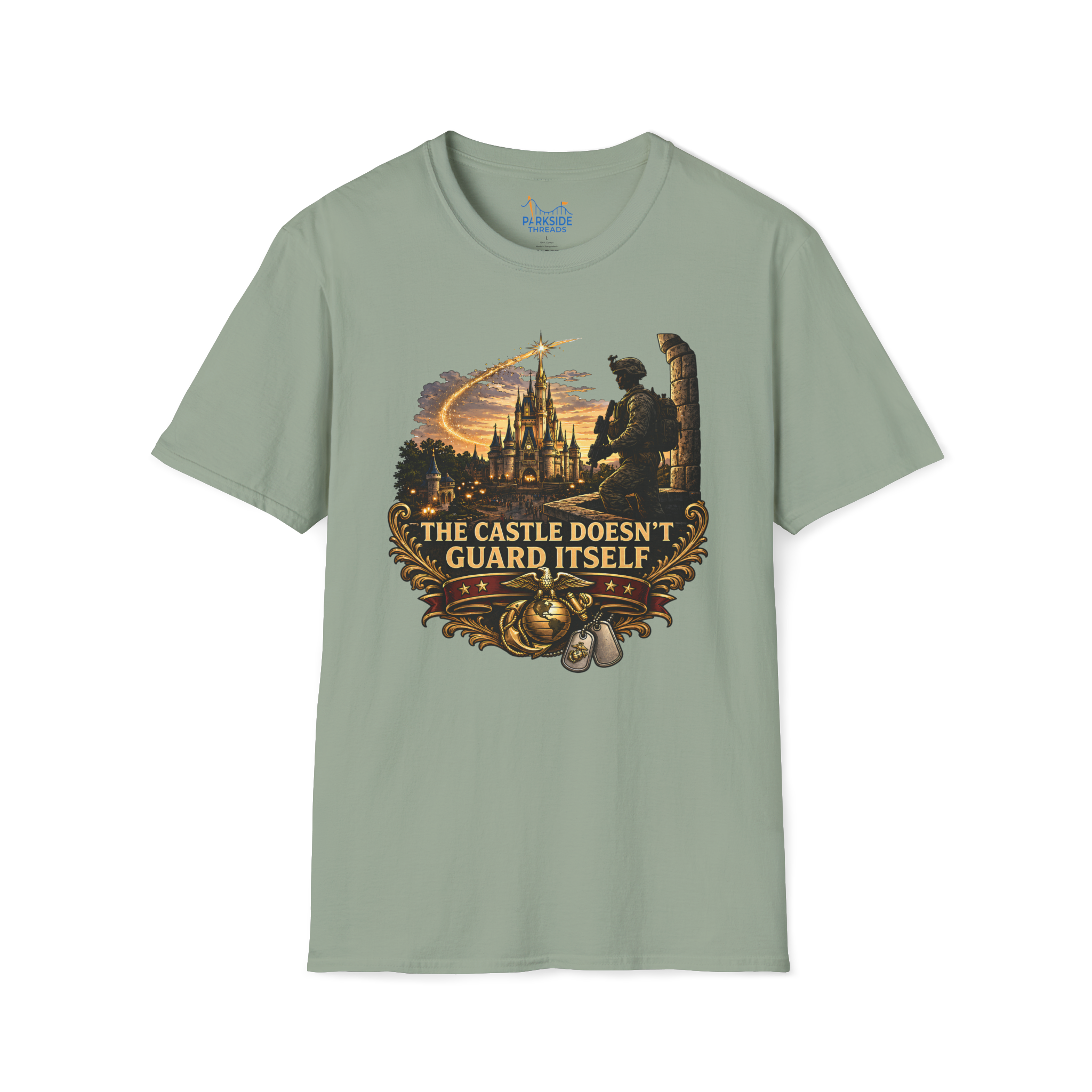 The Castle Doesn’t Guard Itself Marine Shirt