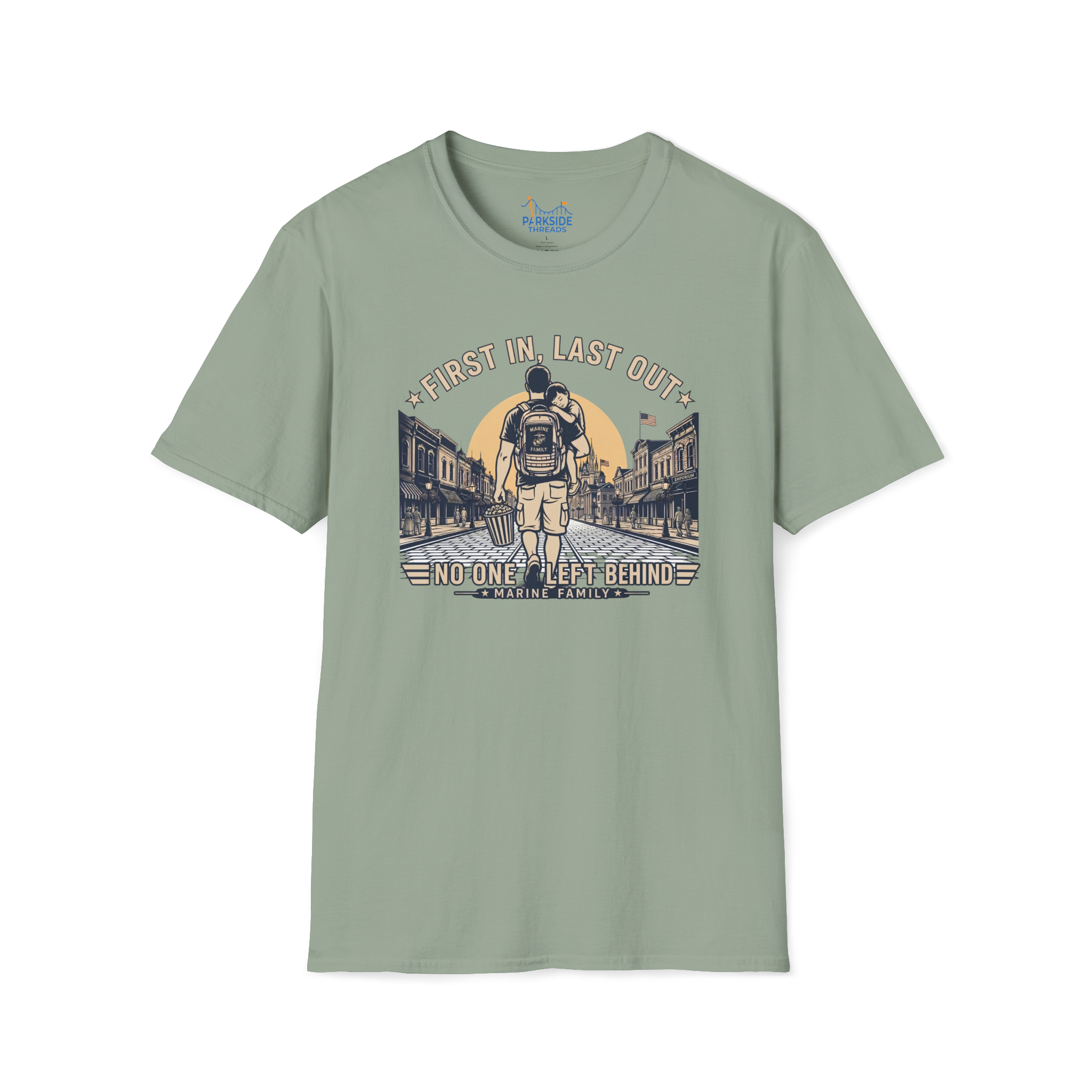First In Last Out Marine Family Shirt