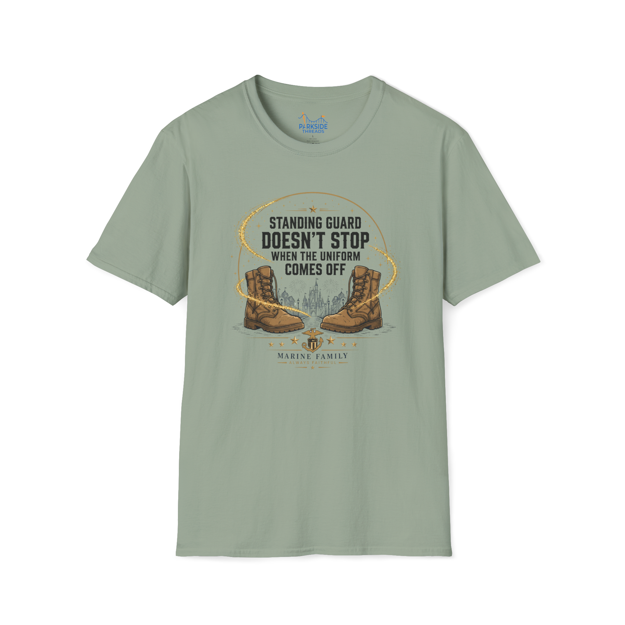 Standing Guard Off Duty Marines Shirt
