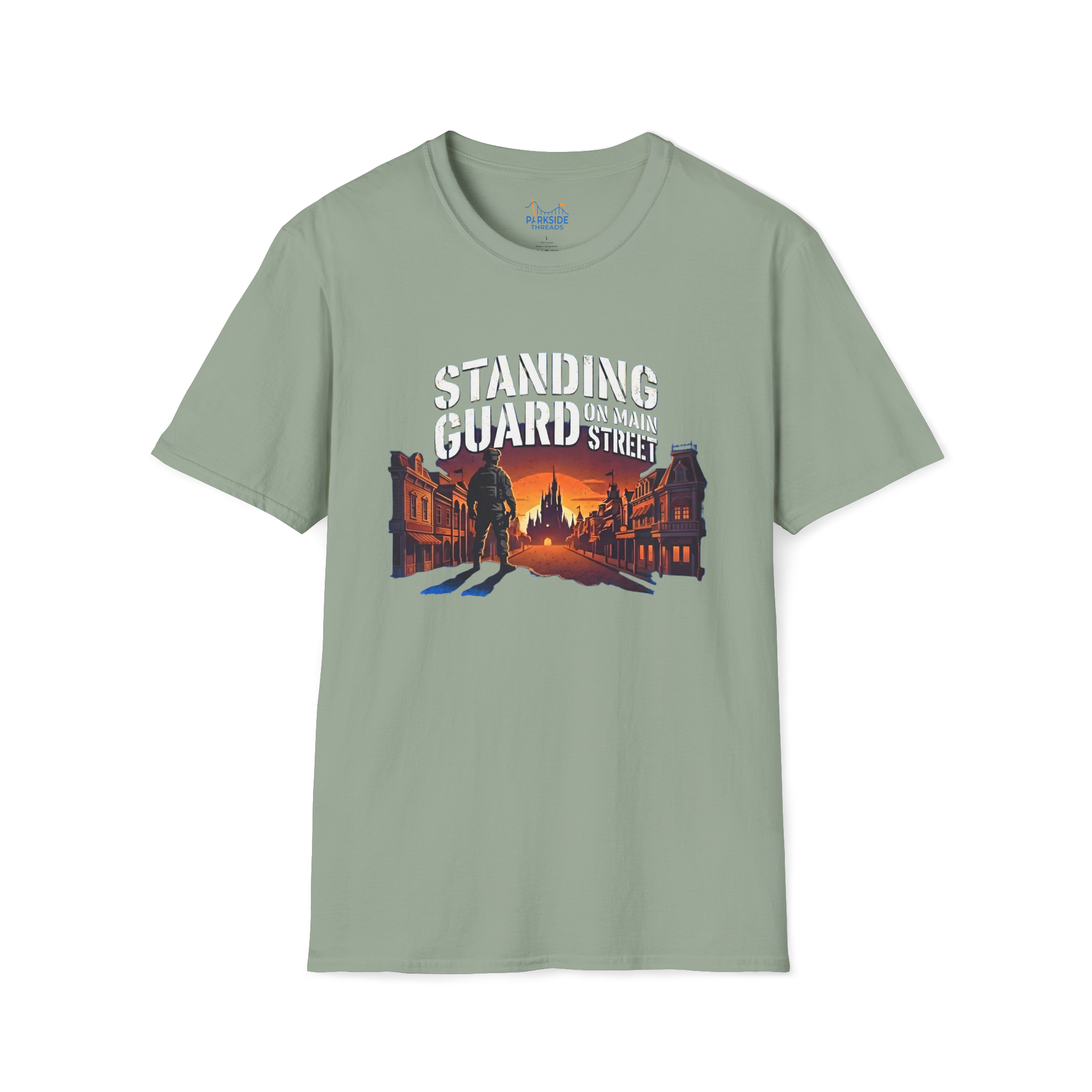 Standing Guard on Main Street Veteran Shirt