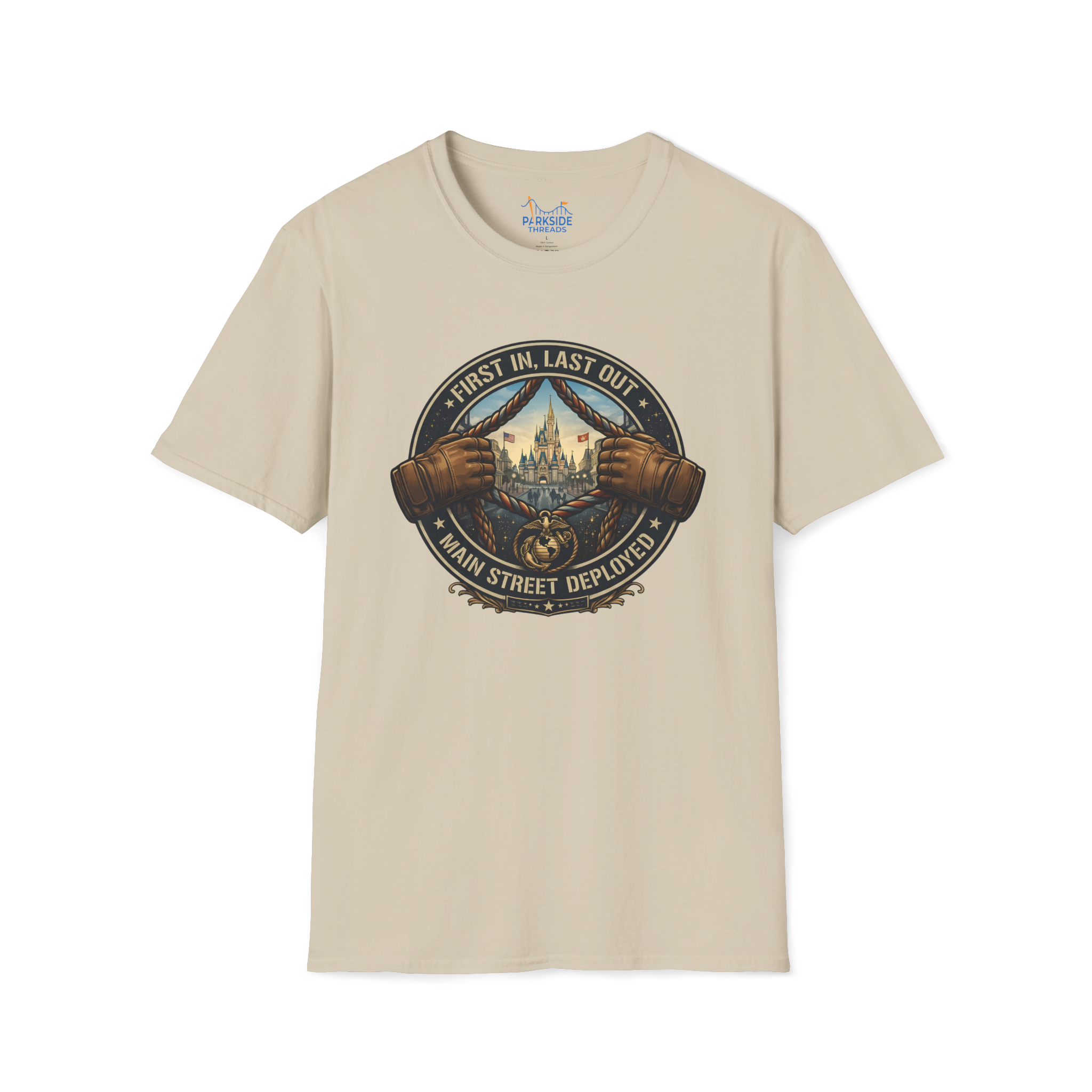 Main Street Deployed Marine Family Shirt