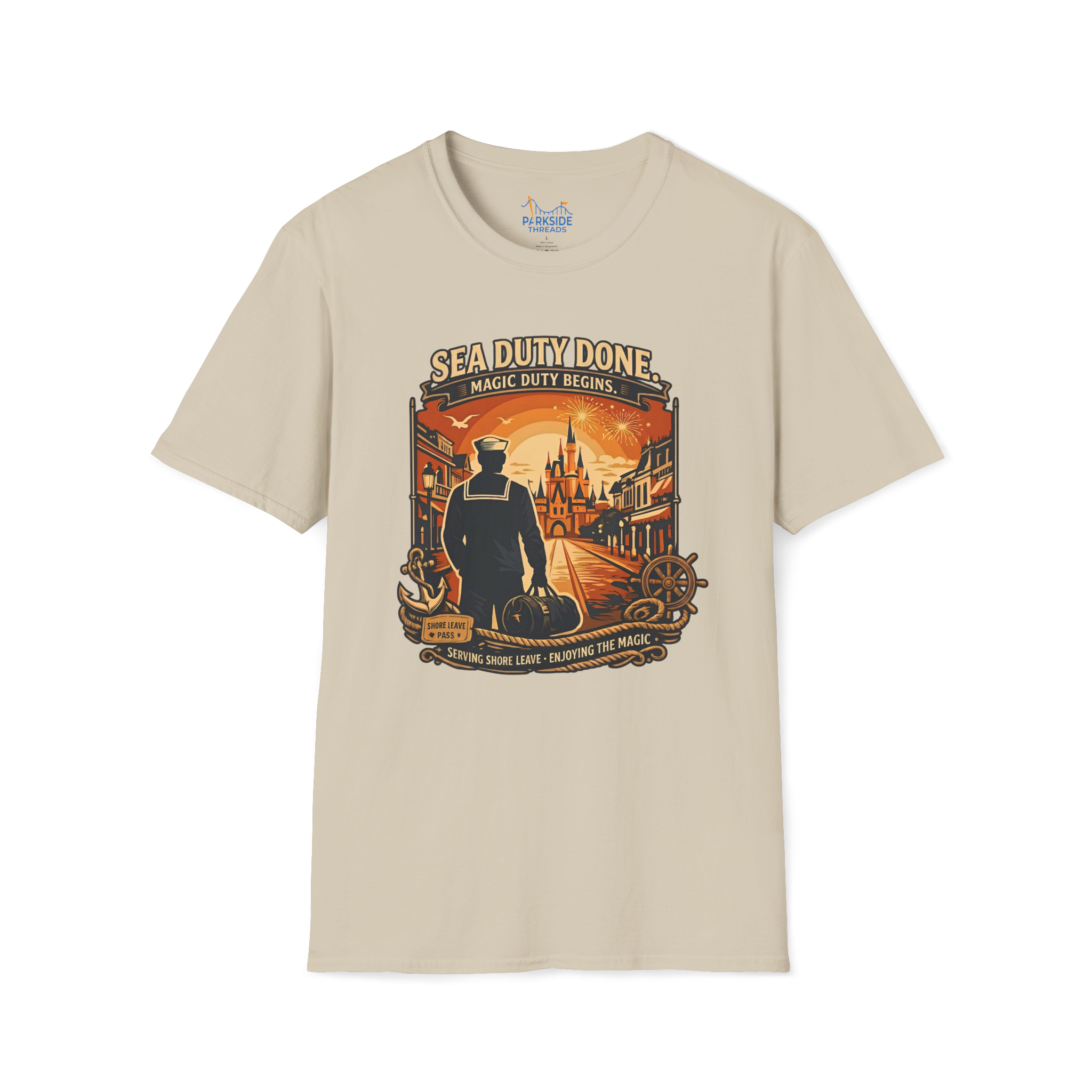 Sea Duty Done Navy Theme Park Shirt