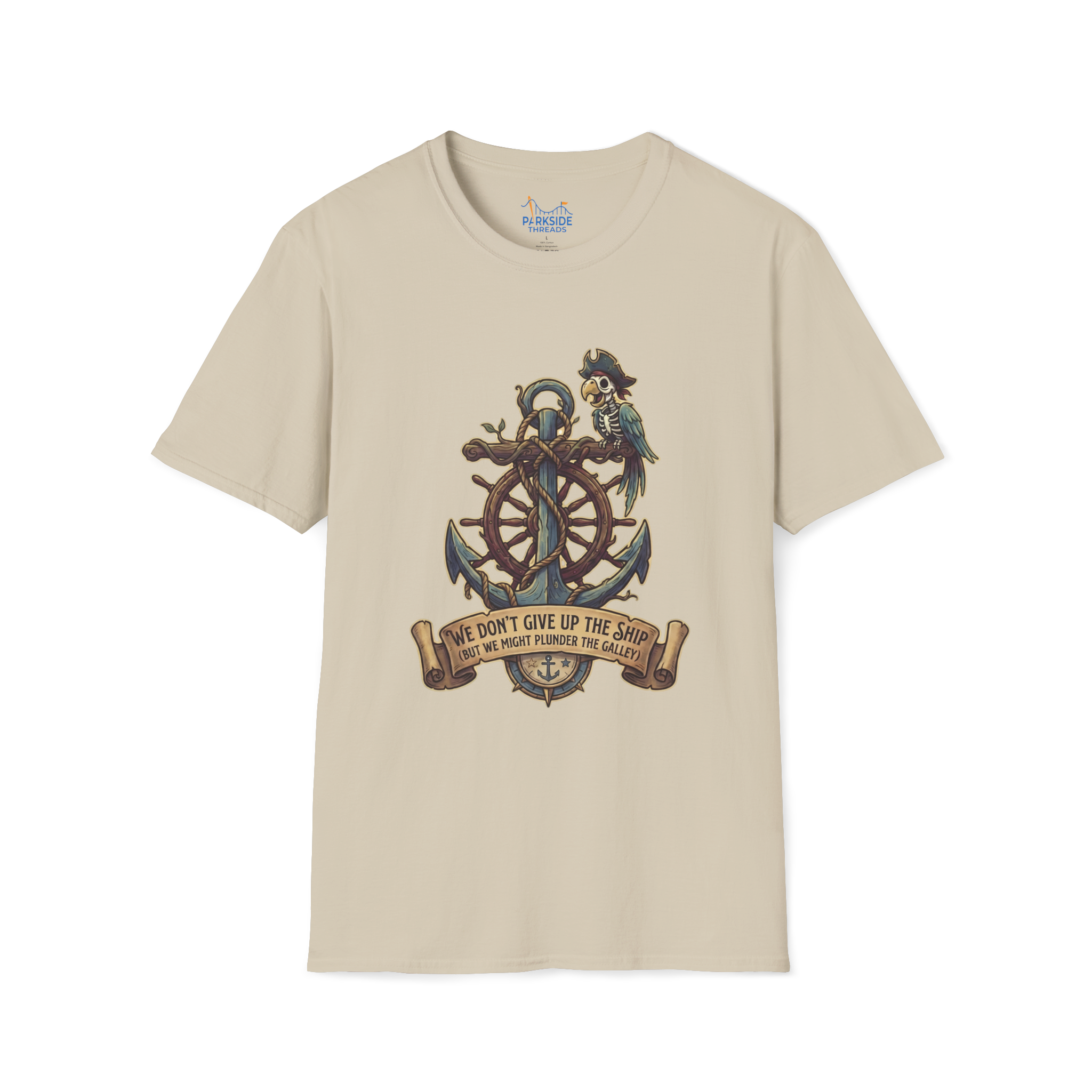Navy Veteran Theme Park Shirt – Don’t Give Up the Ship