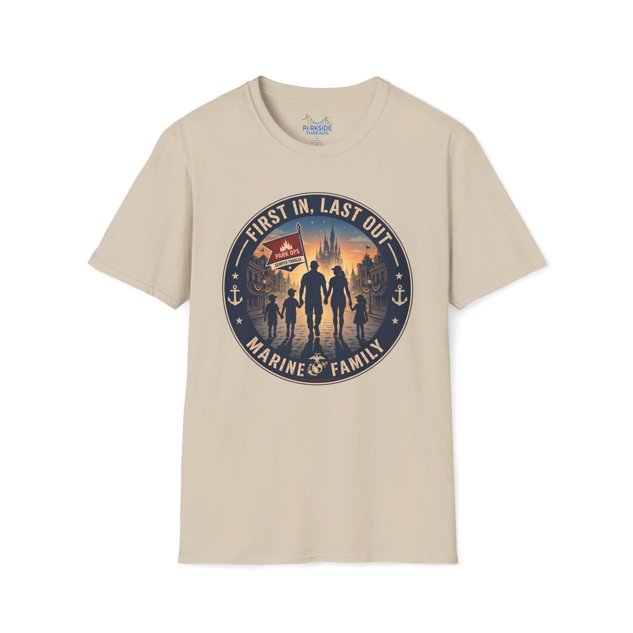 First In Last Out Marine Family Park Shirt