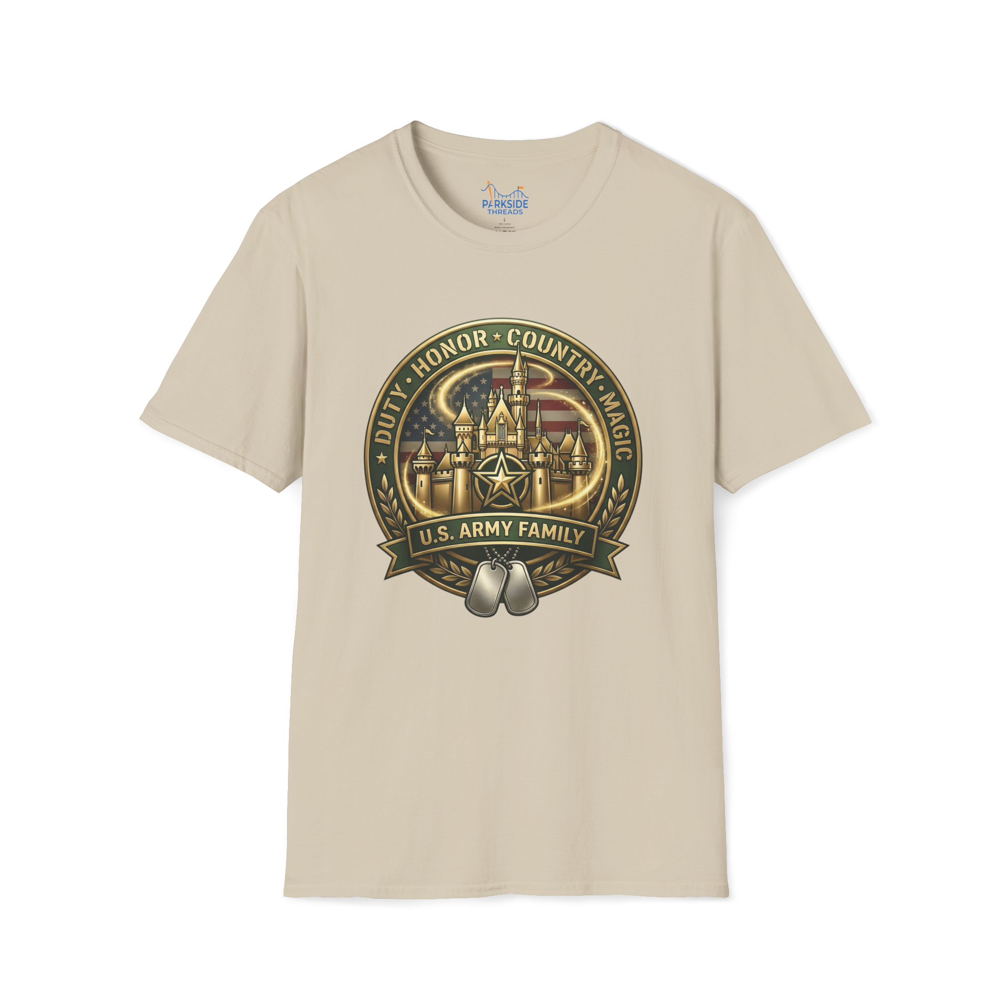 Duty Honor Country Magic Army Family Shirt