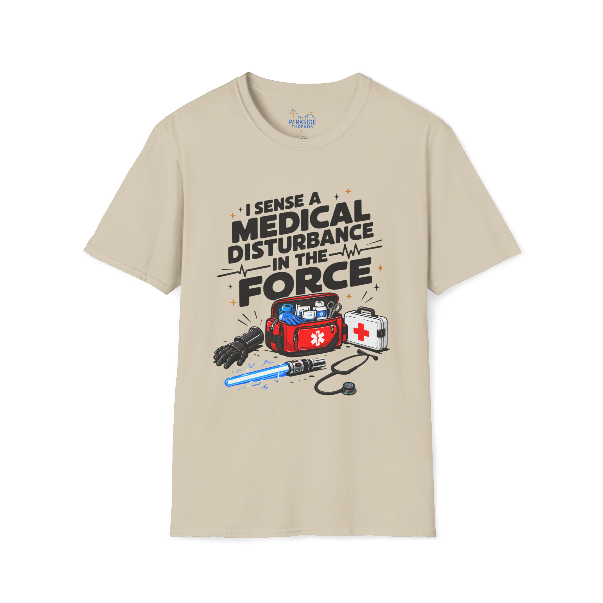 I Sense a Medical Disturbance in the Force EMS Parody T-Shirt