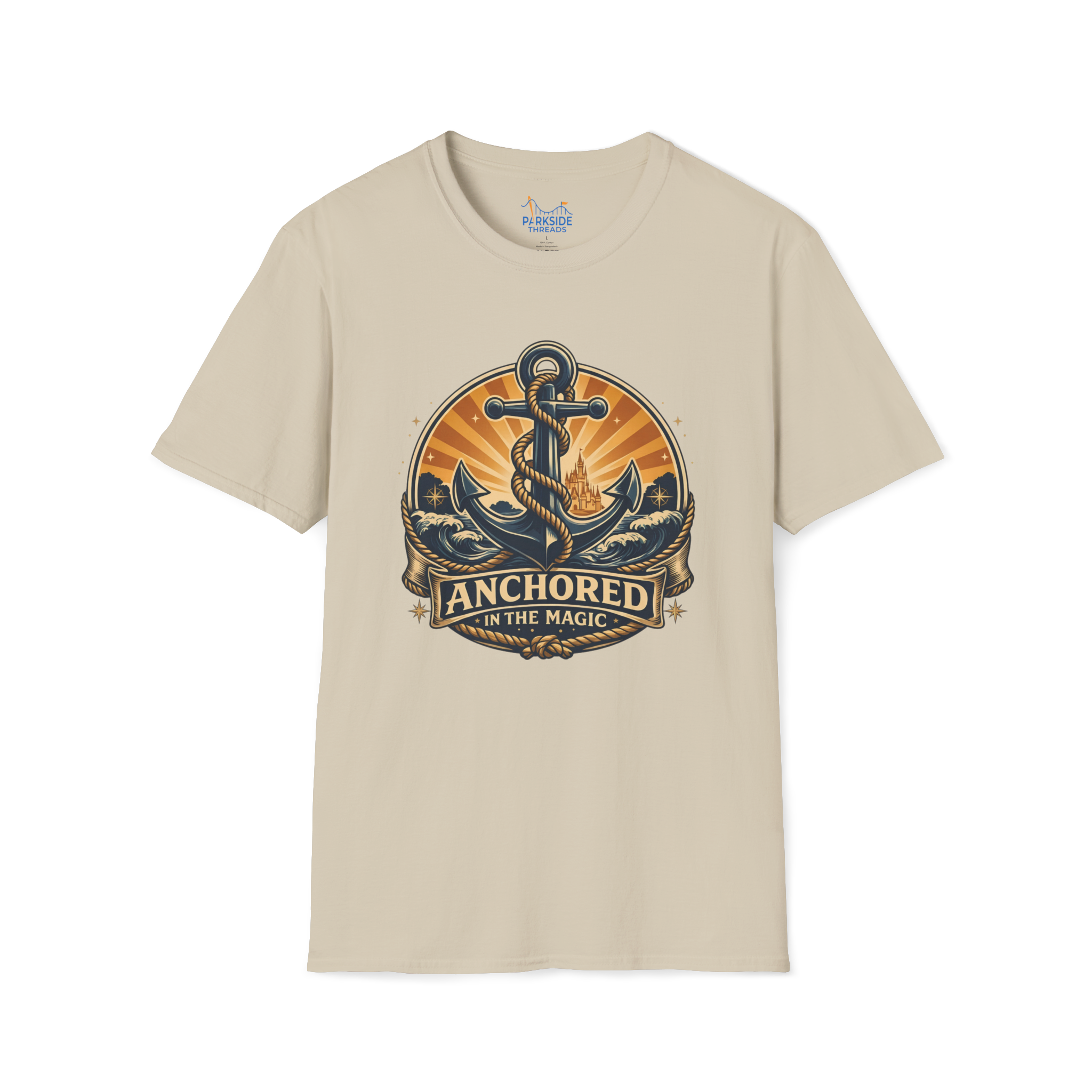 Anchored in the Magic Navy Shirt