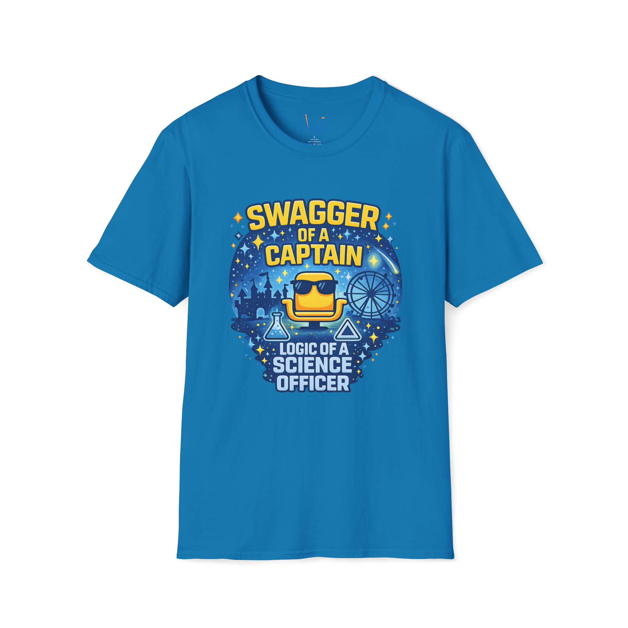 Captain Swagger. Science Officer Logic. Tee