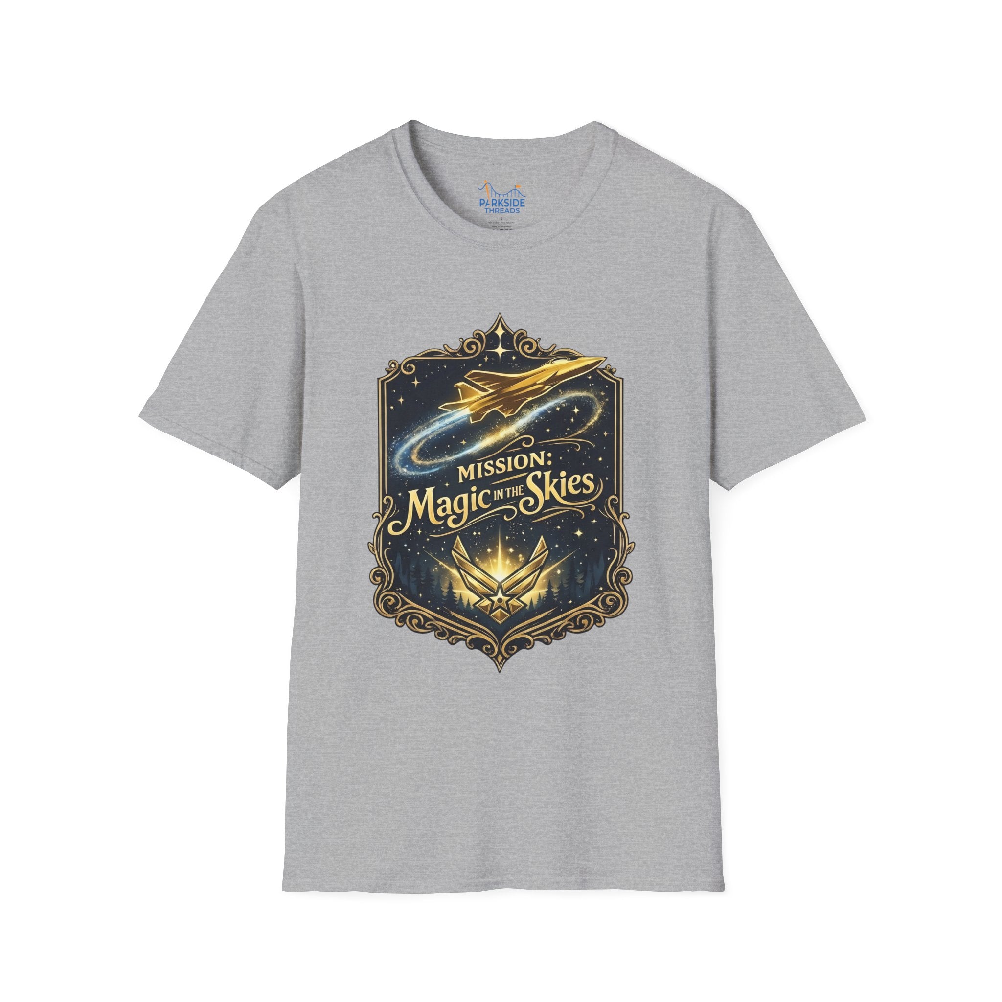 Mission Magic in the Skies Air Force Inspired Theme Park T-Shirt