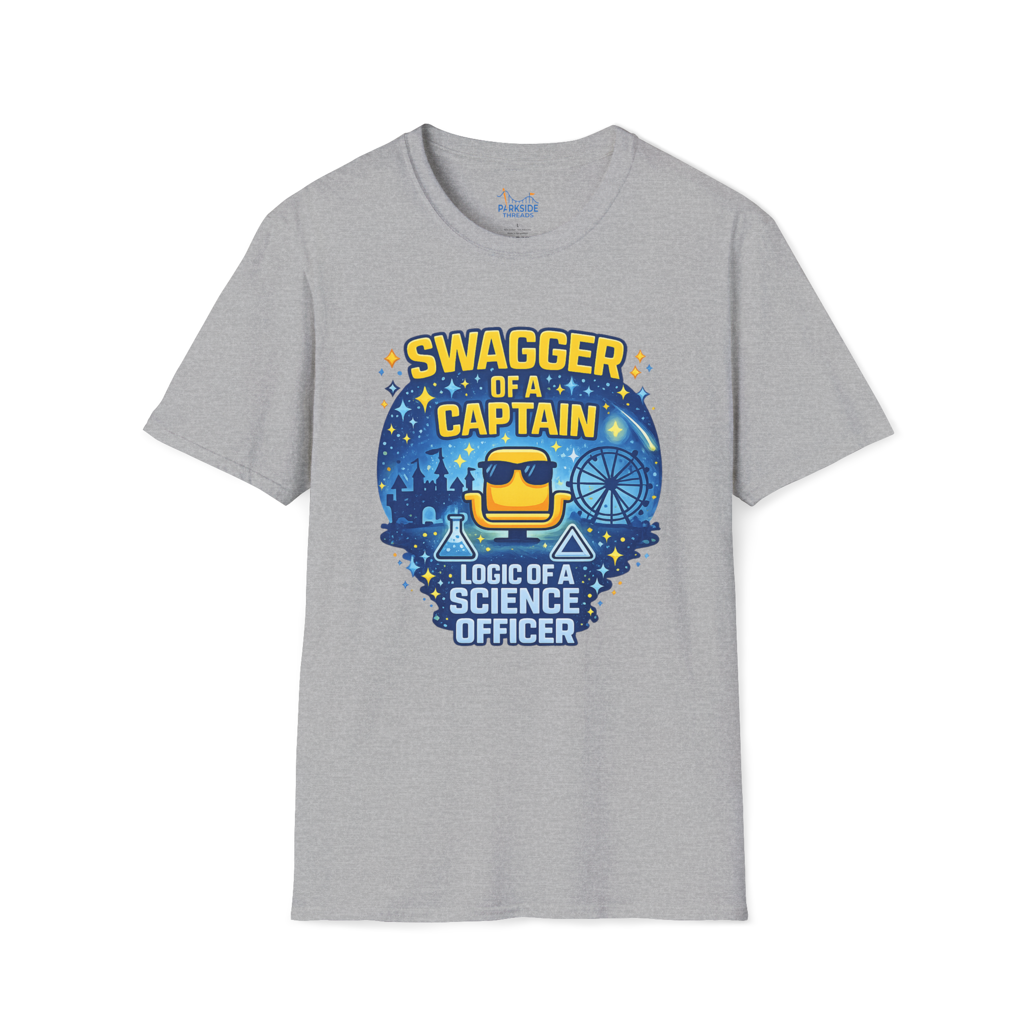 Captain Swagger. Science Officer Logic. Tee