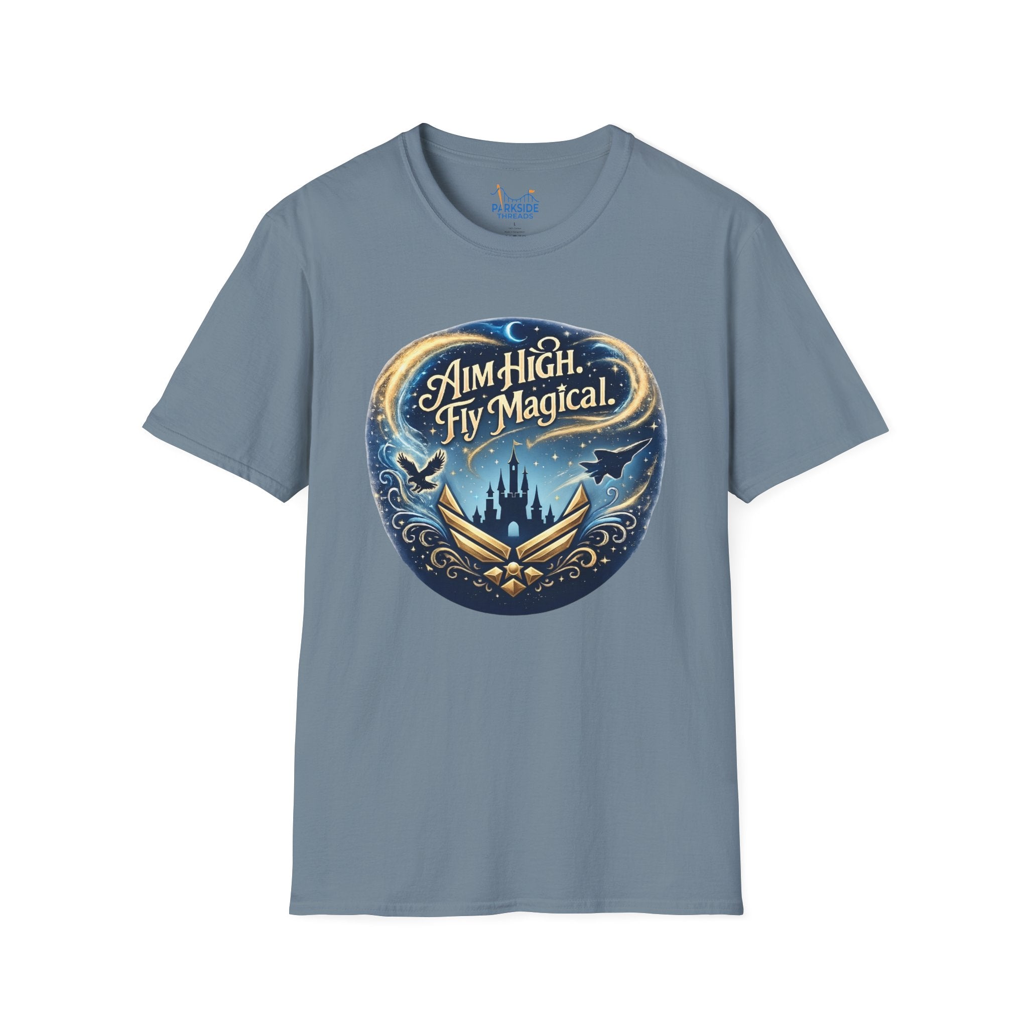 aim high, fly magical - tee shirt