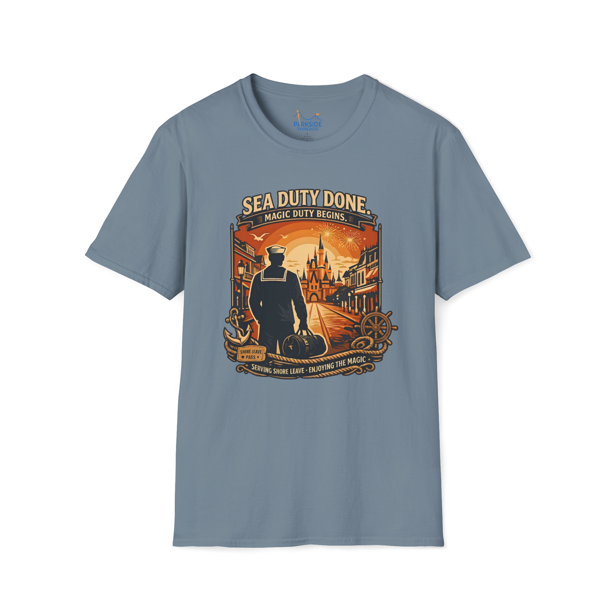 Sea Duty Done Navy Theme Park Shirt