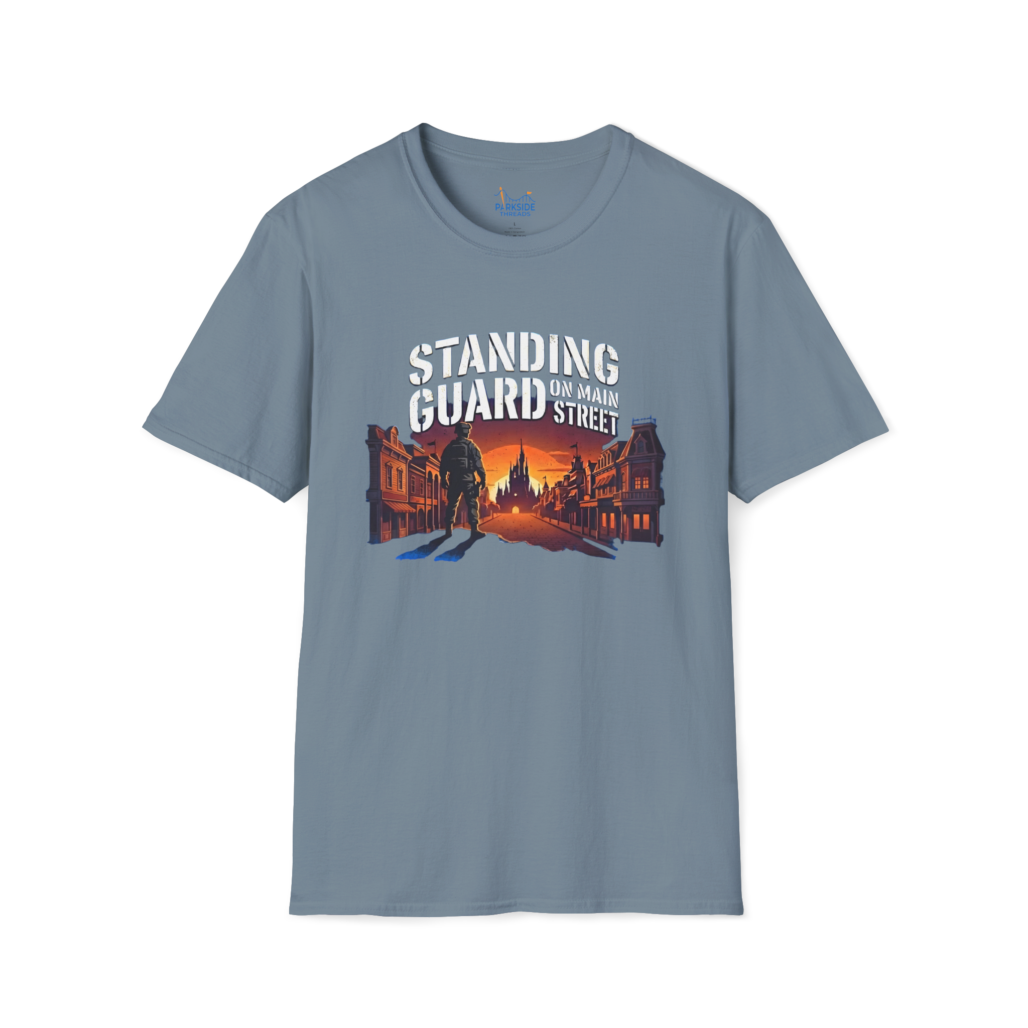 Standing Guard on Main Street Veteran Shirt