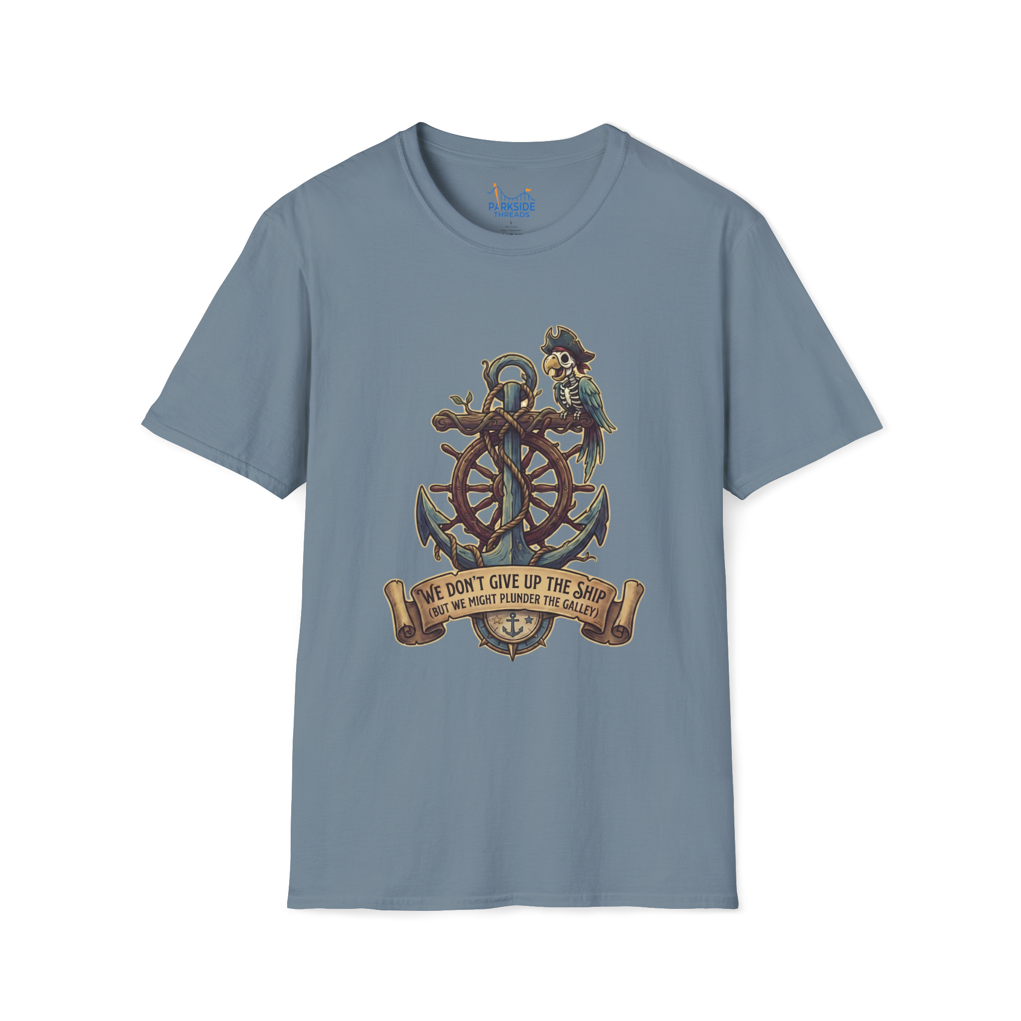 Navy Veteran Theme Park Shirt – Don’t Give Up the Ship