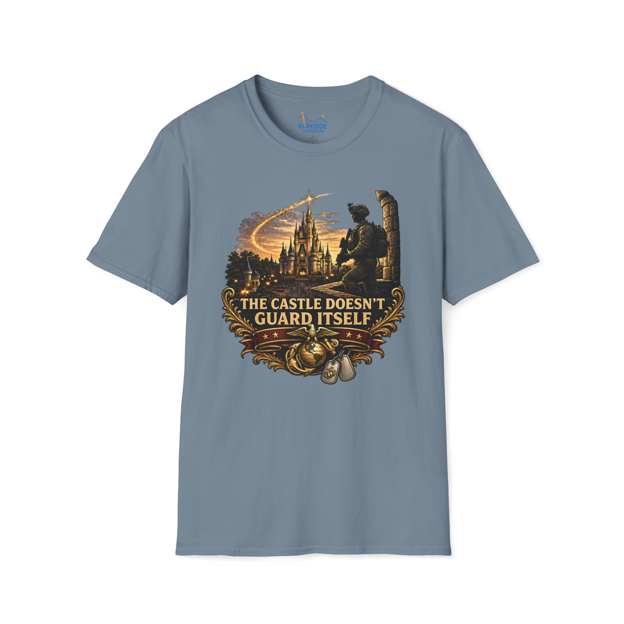 The Castle Doesn’t Guard Itself Marine Shirt