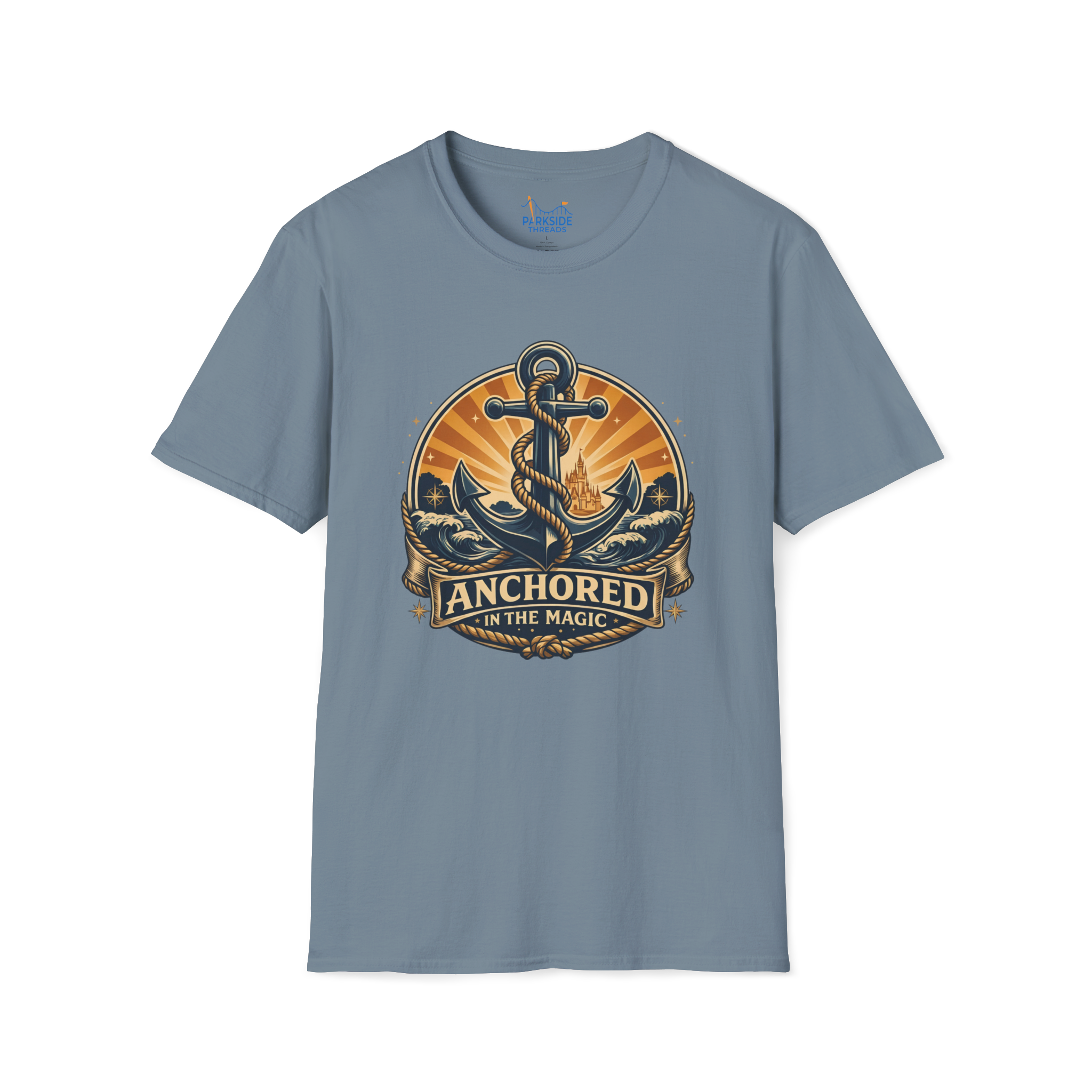 Anchored in the Magic Navy Shirt