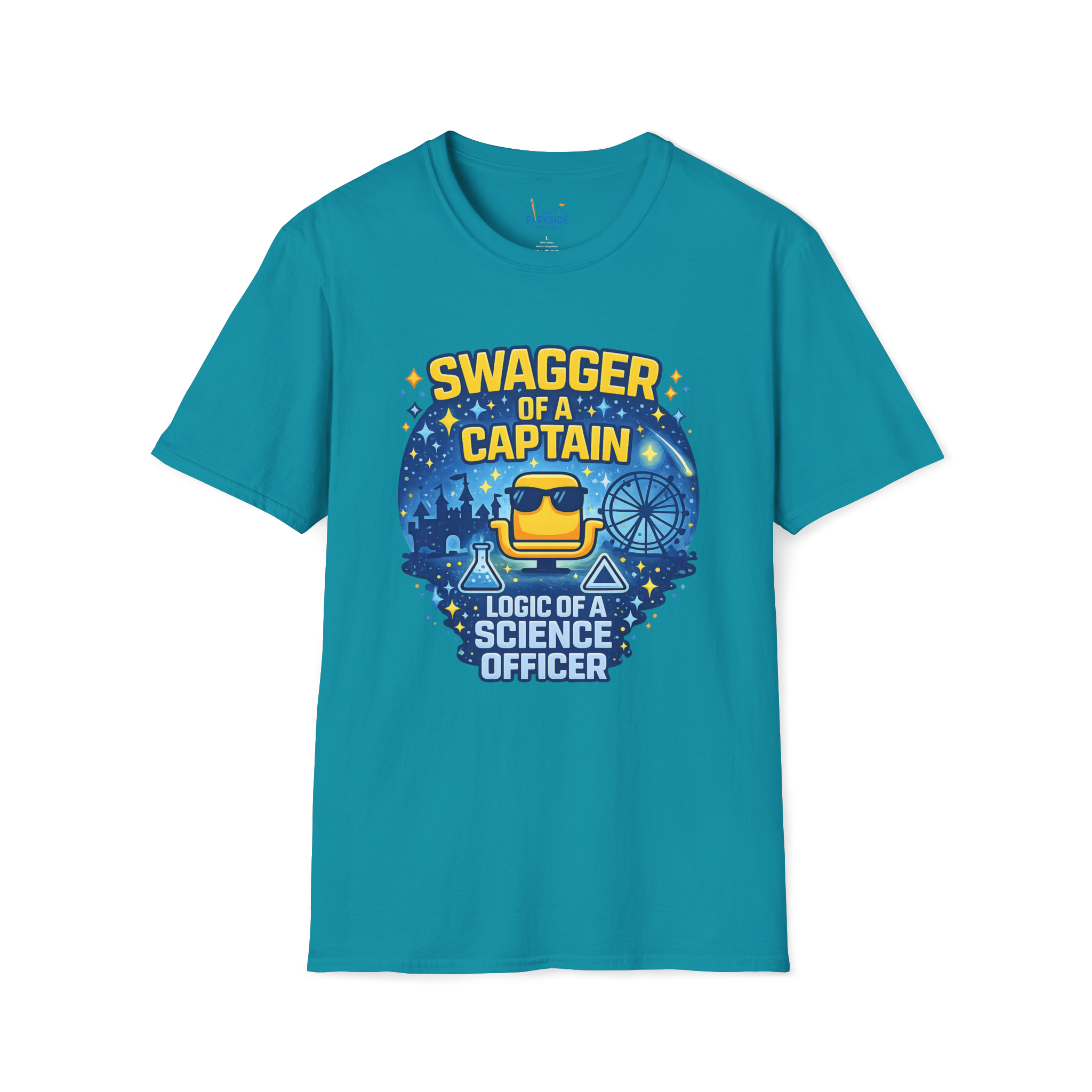 Captain Swagger. Science Officer Logic. Tee
