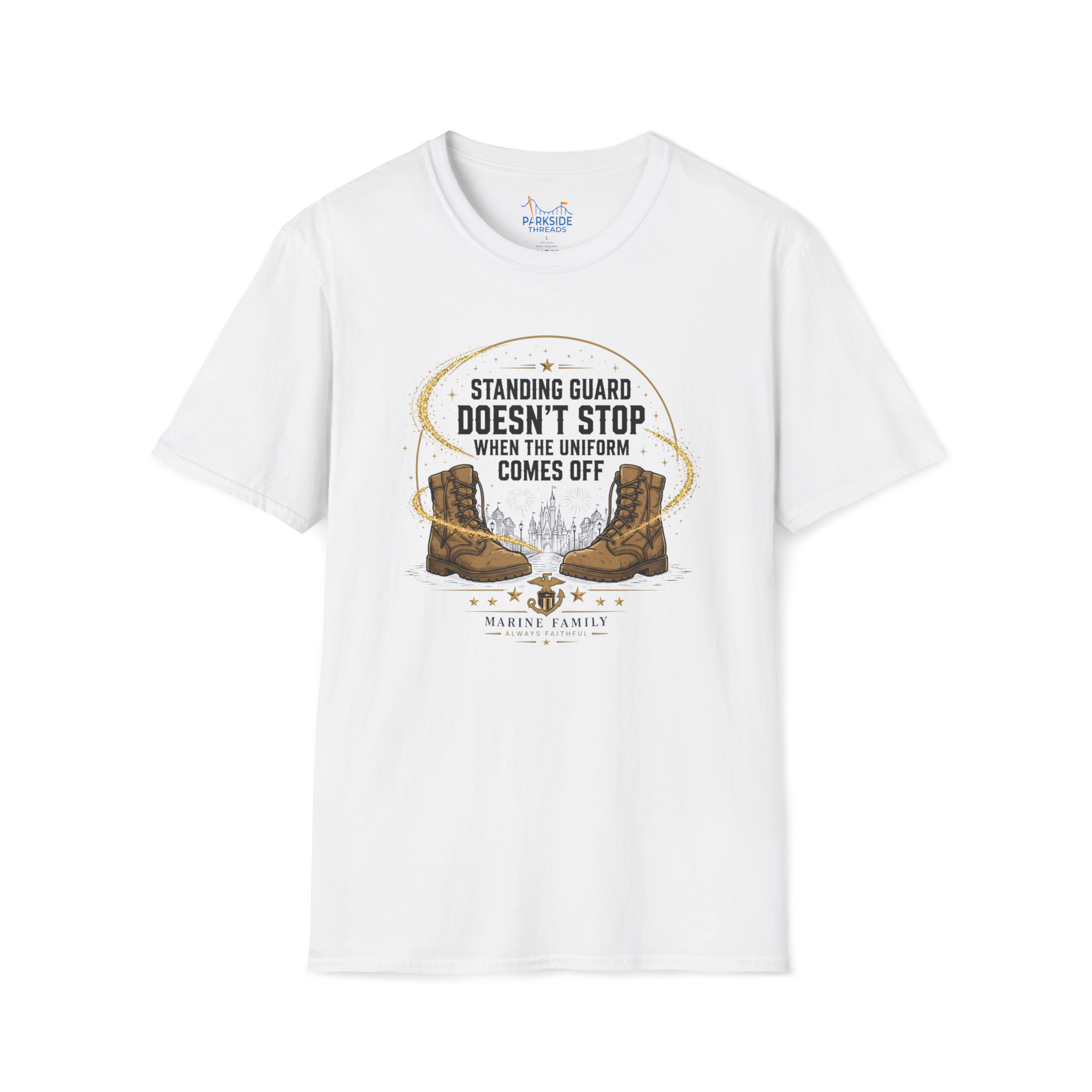 Standing Guard Off Duty Marines Shirt