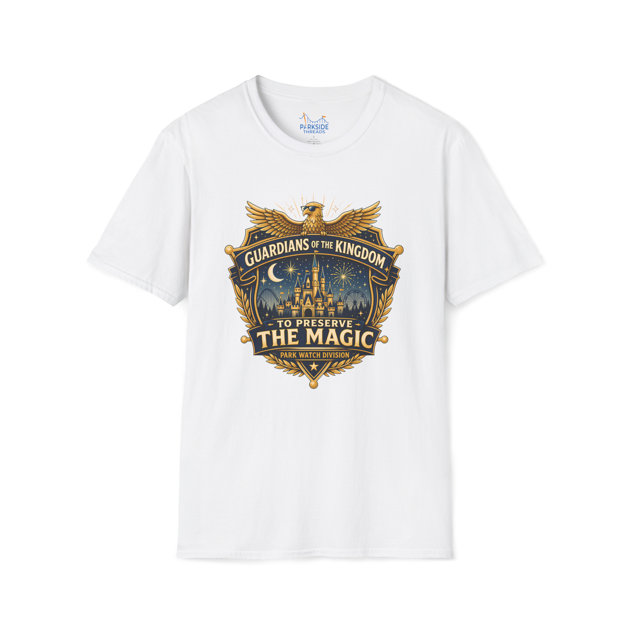 Guardians of the Kingdom Police Officer Theme Park Shirt, Off Duty Cop Vacation Tee, Law Enforcement Gift