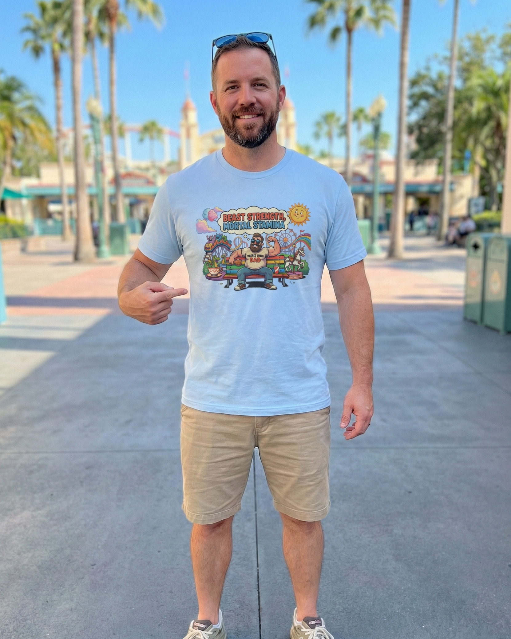Beast Strength. Mortal Stamina. Tee