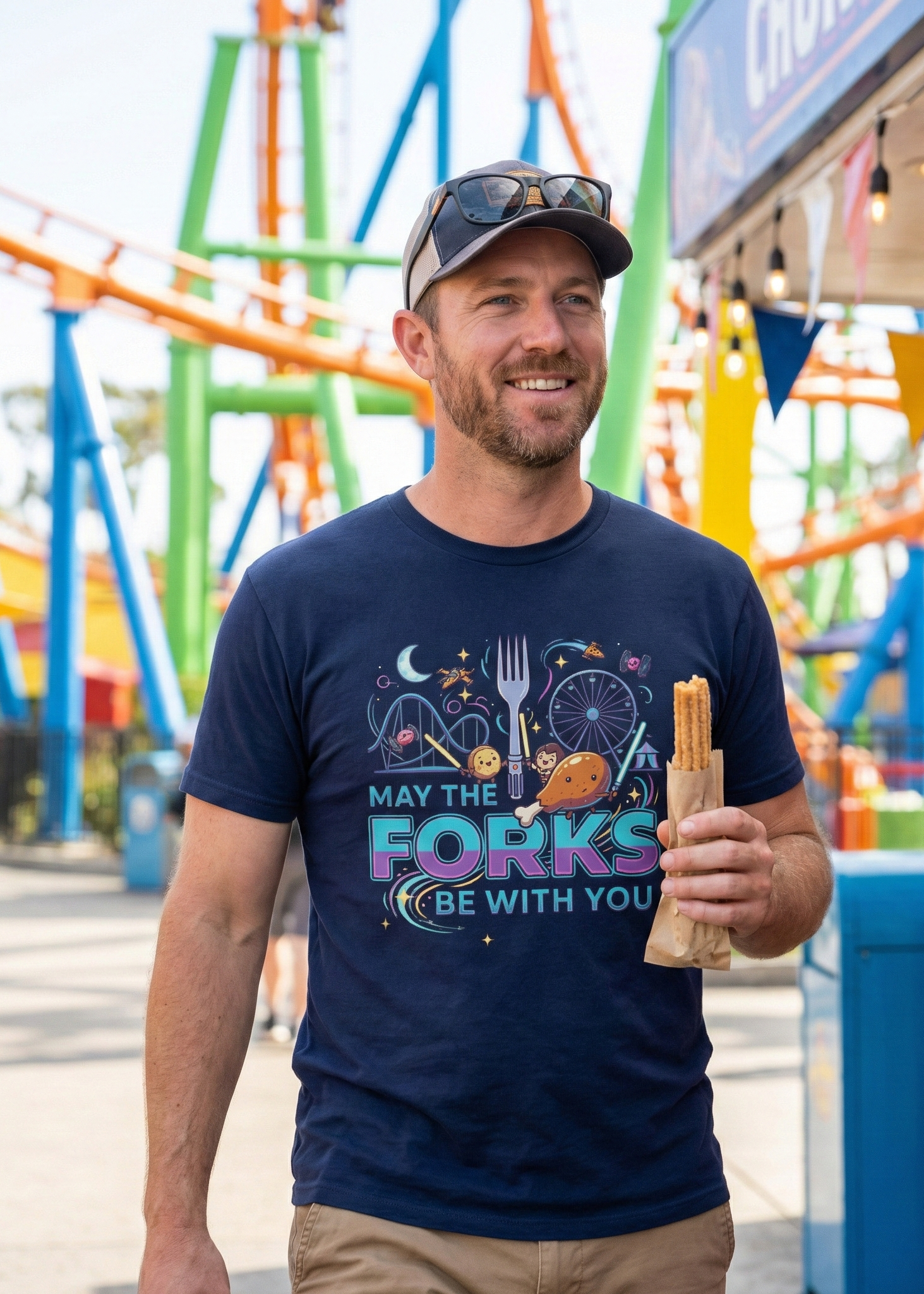 May the Forks Be With You Tee
