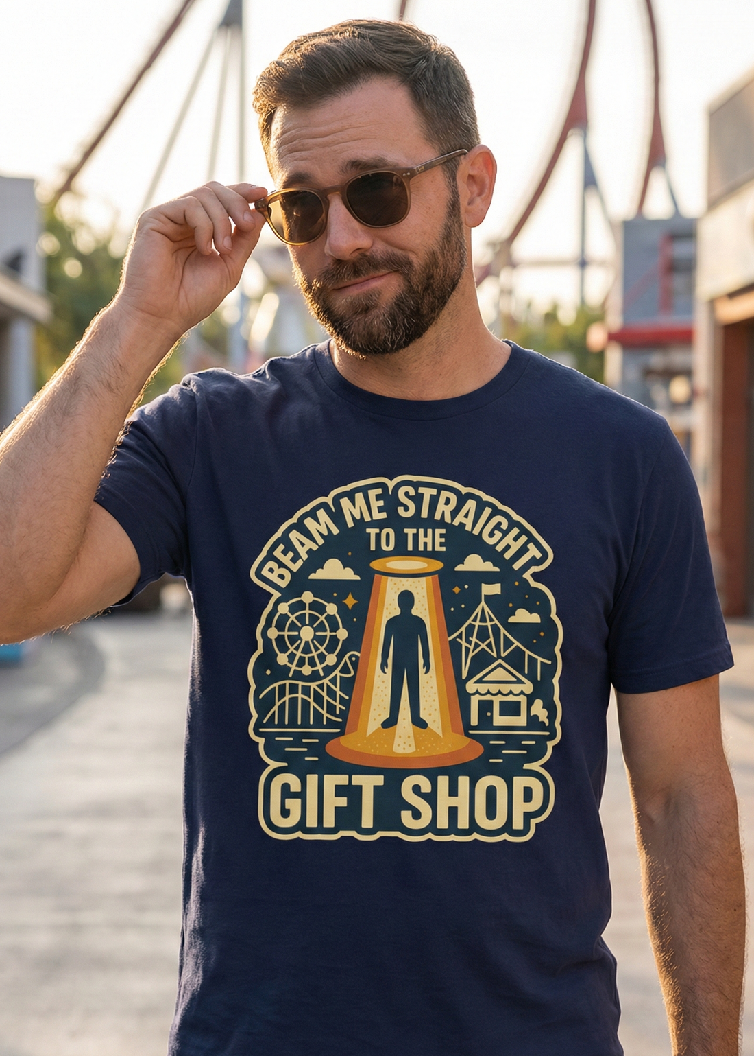 Beam Me Straight to the Gift Shop Tee