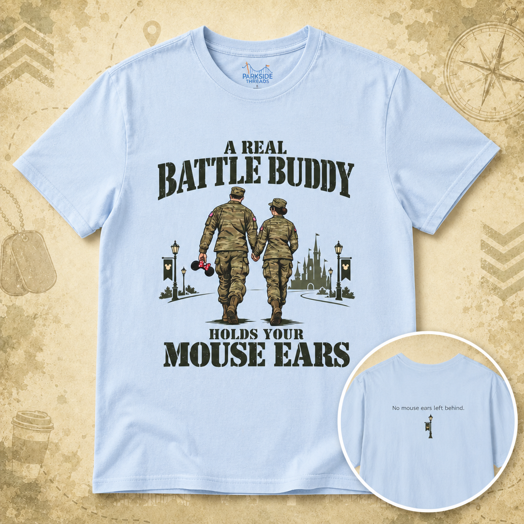 A Real Battle Buddy Holds Your Mouse Ears