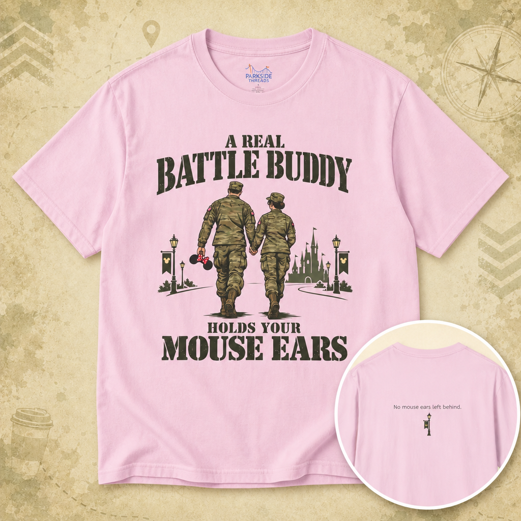 A Real Battle Buddy Holds Your Mouse Ears