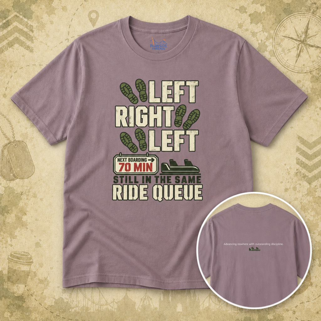 Left Right Left Still In The Same Ride Queue