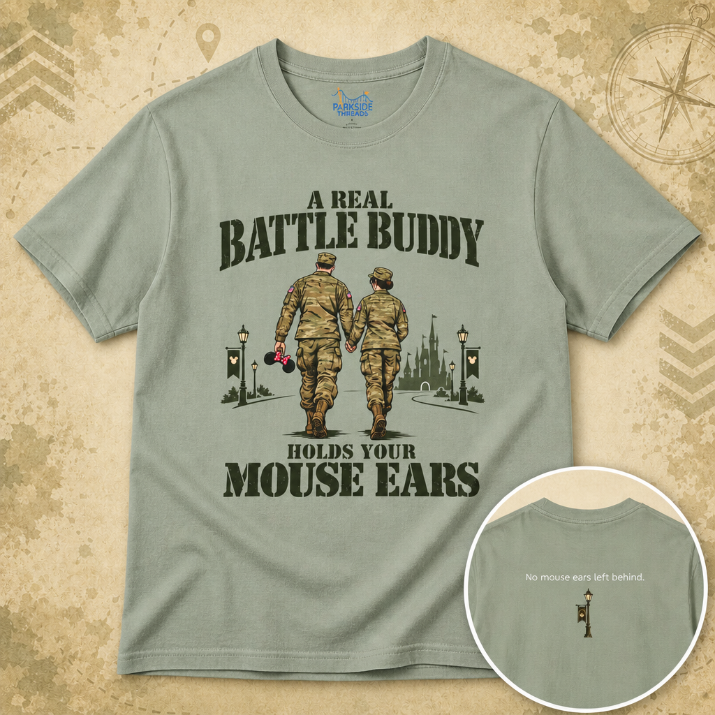 A Real Battle Buddy Holds Your Mouse Ears