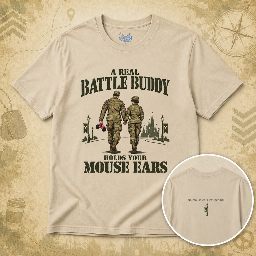A Real Battle Buddy Holds Your Mouse Ears
