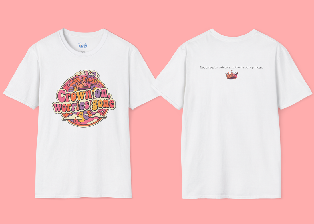 Crown On Worries Gone Park Mom Shirt
