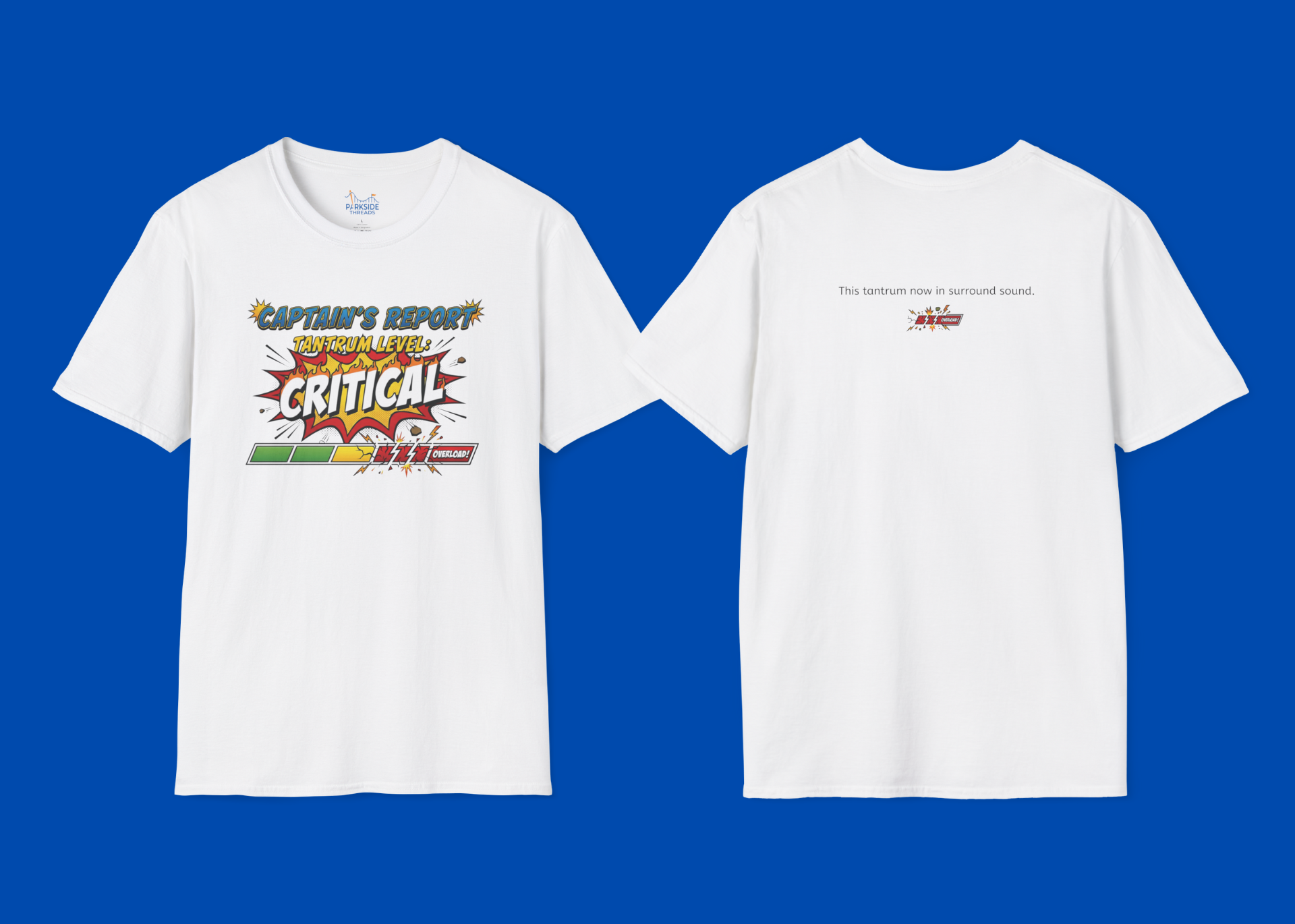 Tantrum Level: Critical | Funny Kids Comic Graphic Tee