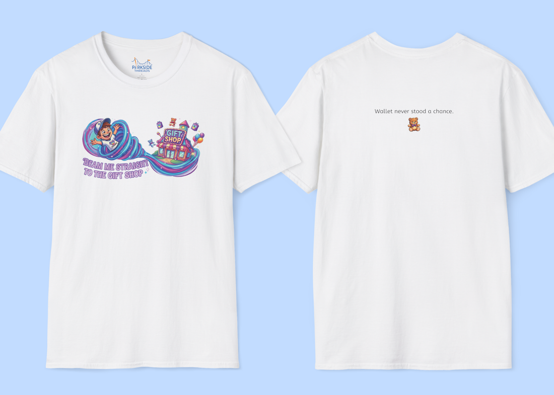 Beam Me To The Gift Shop Park Mom Shirt