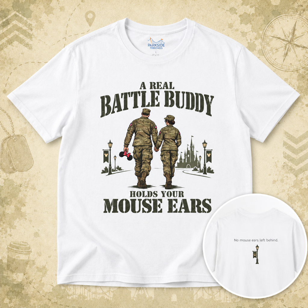 A Real Battle Buddy Holds Your Mouse Ears
