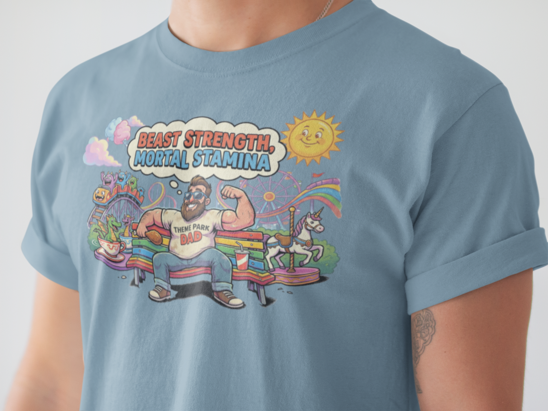 Beast Strength. Mortal Stamina. Tee